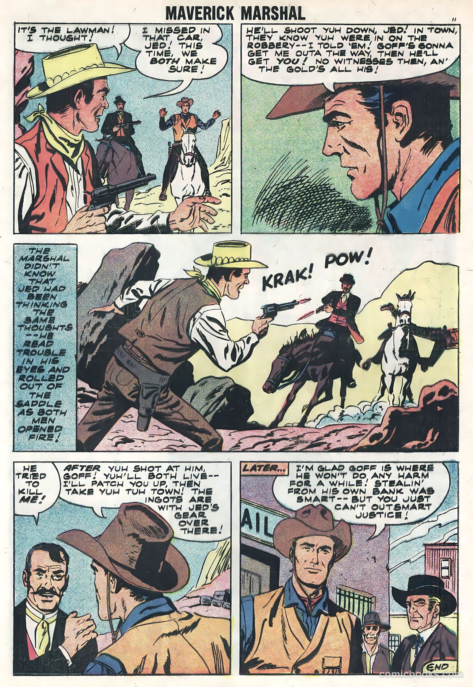 Maverick Marshal #1 (1958) — page 13 of 36
