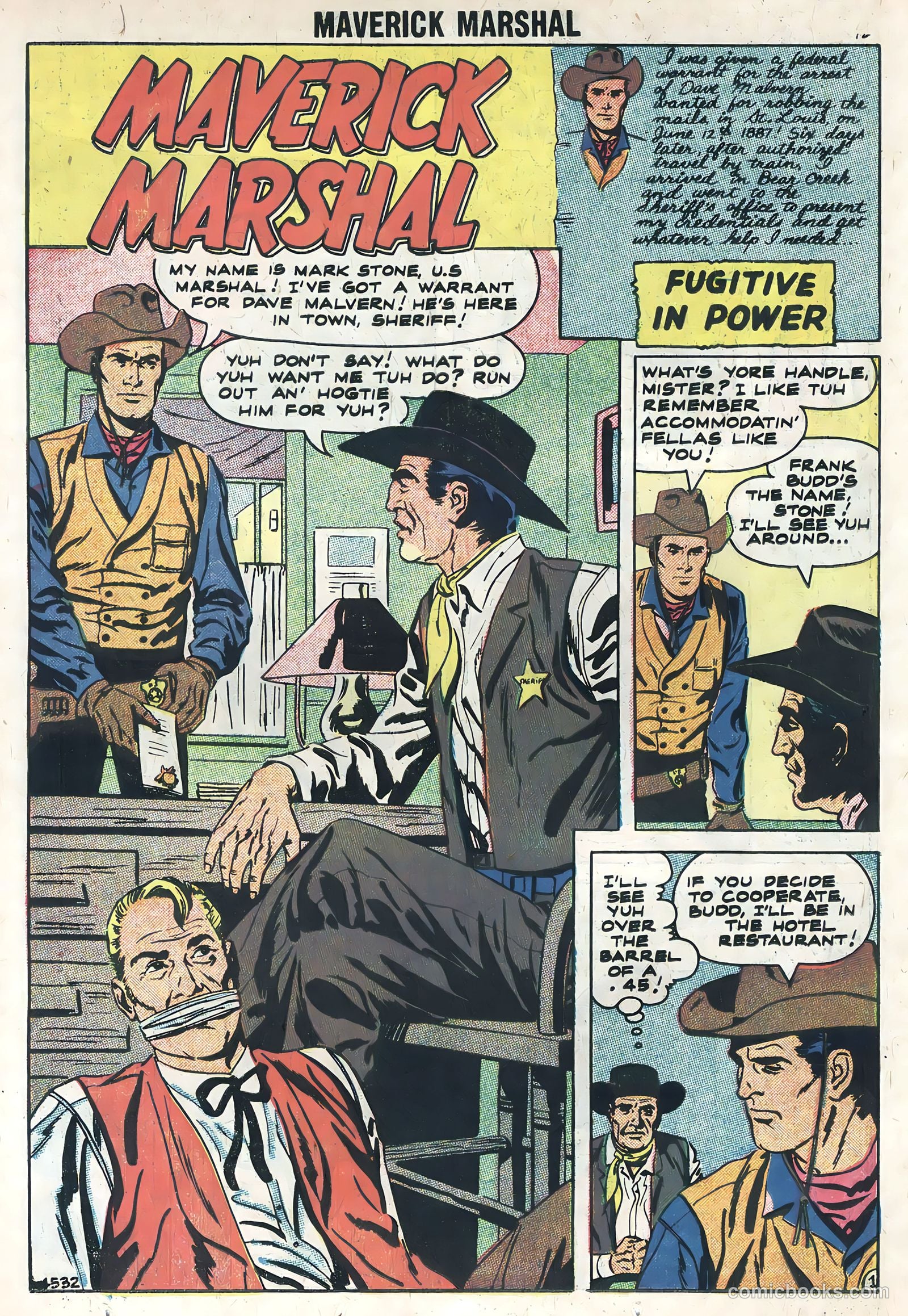 Maverick Marshal #1 (1958) — page 14 of 36