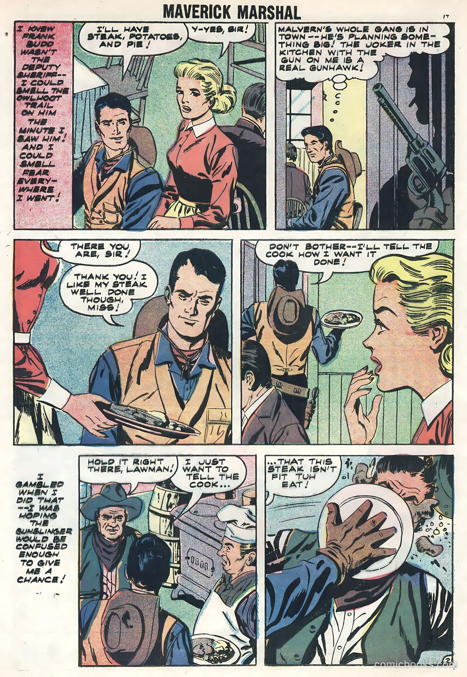 Maverick Marshal #1 (1958) — page 16 of 36