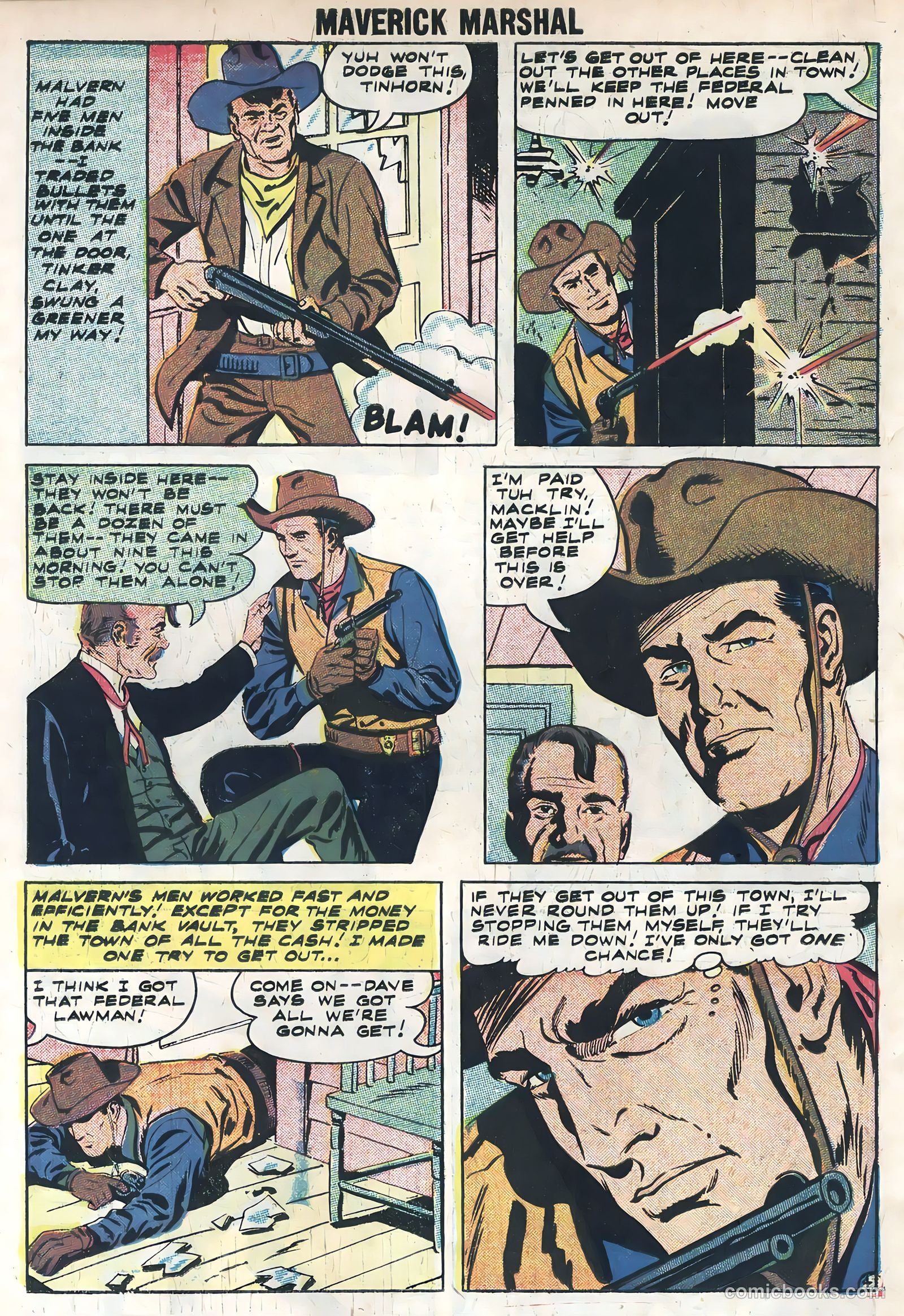 Maverick Marshal #1 (1958) — page 18 of 36