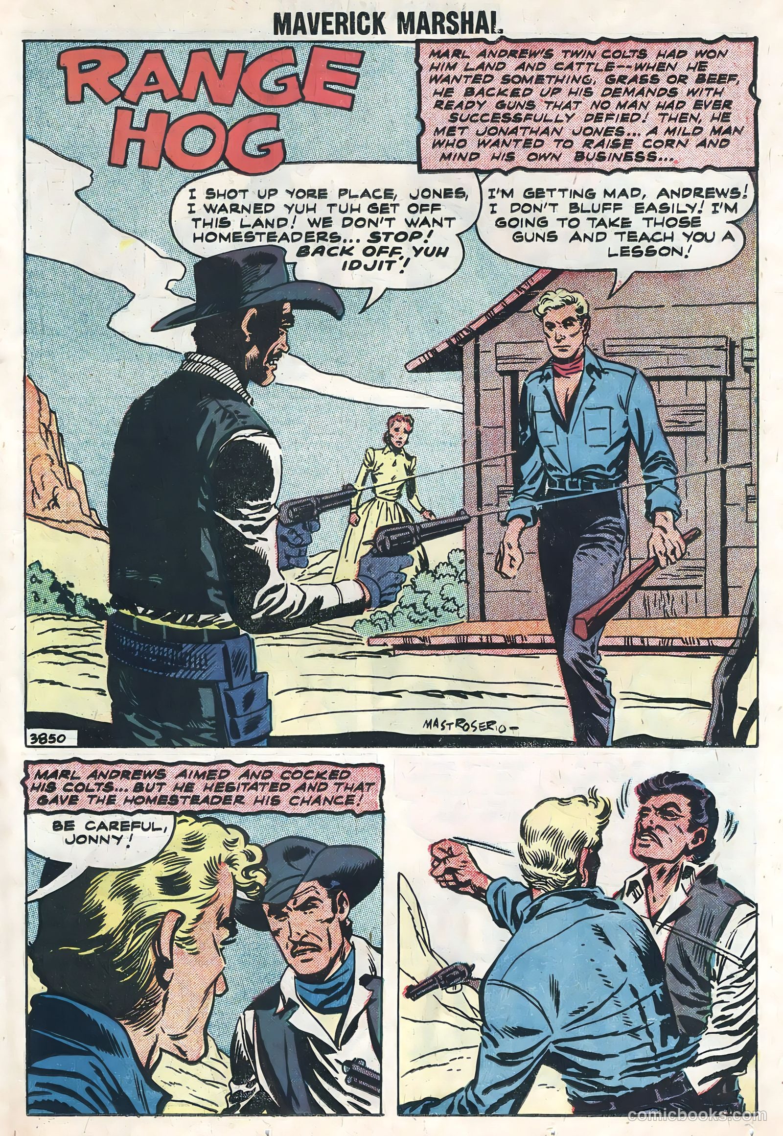 Maverick Marshal #1 (1958) — page 23 of 36