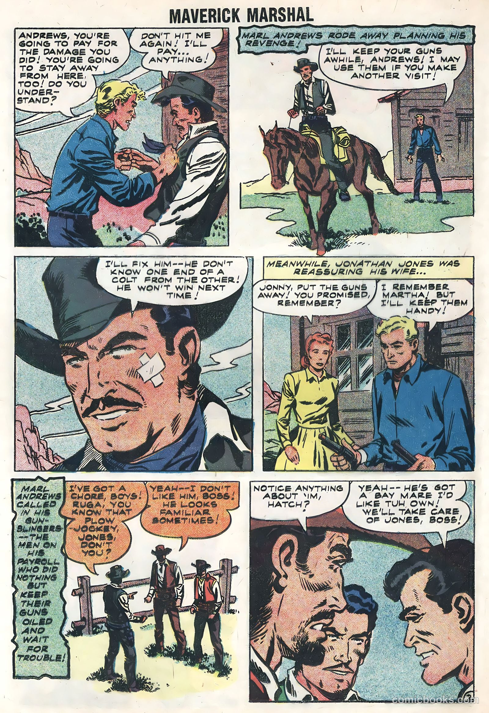 Maverick Marshal #1 (1958) — page 24 of 36