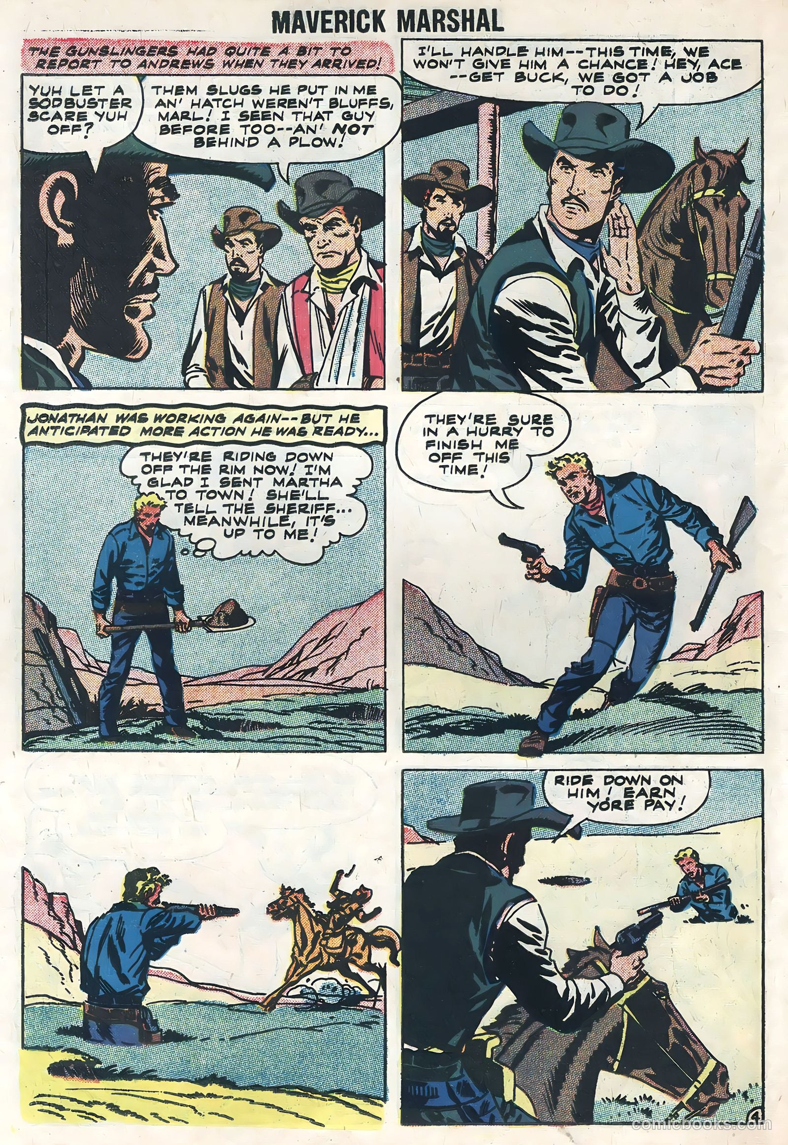 Maverick Marshal #1 (1958) — page 26 of 36