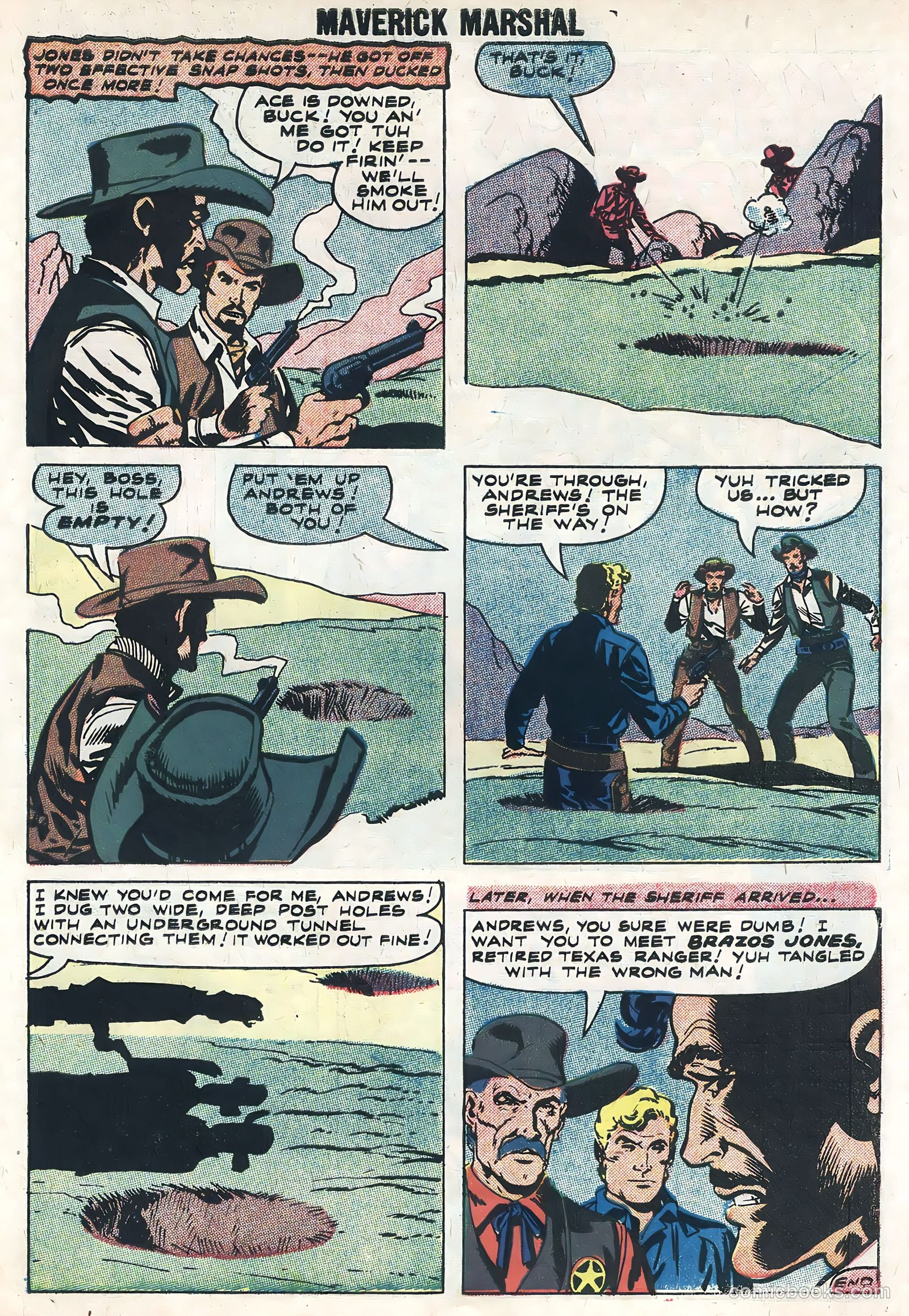 Maverick Marshal #1 (1958) — page 27 of 36