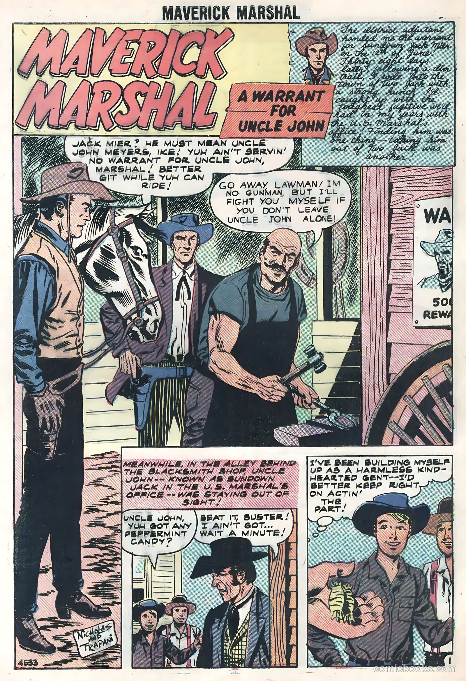 Maverick Marshal #1 (1958) — page 28 of 36