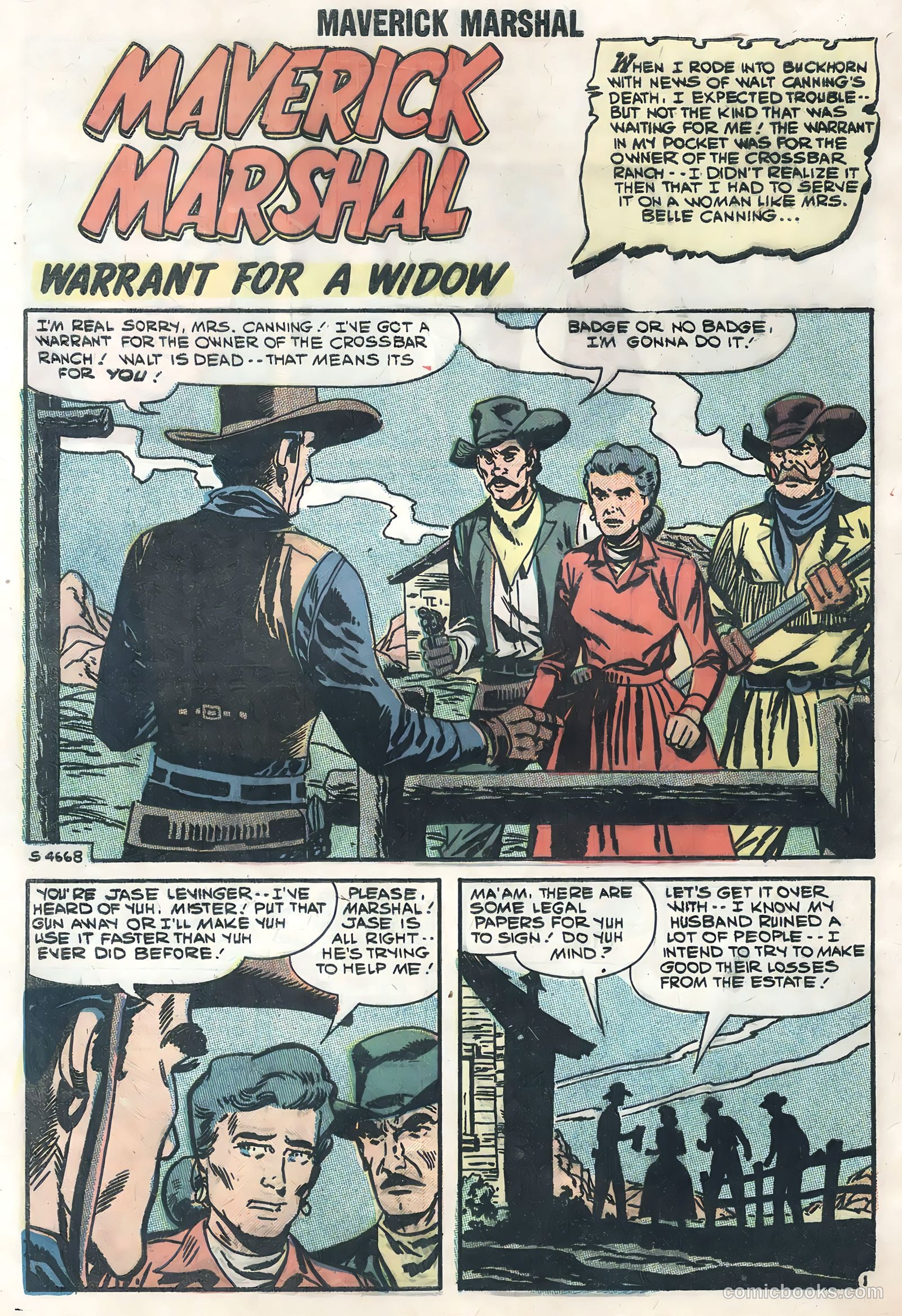 Maverick Marshal #2 (1959) — page 28 of 36
