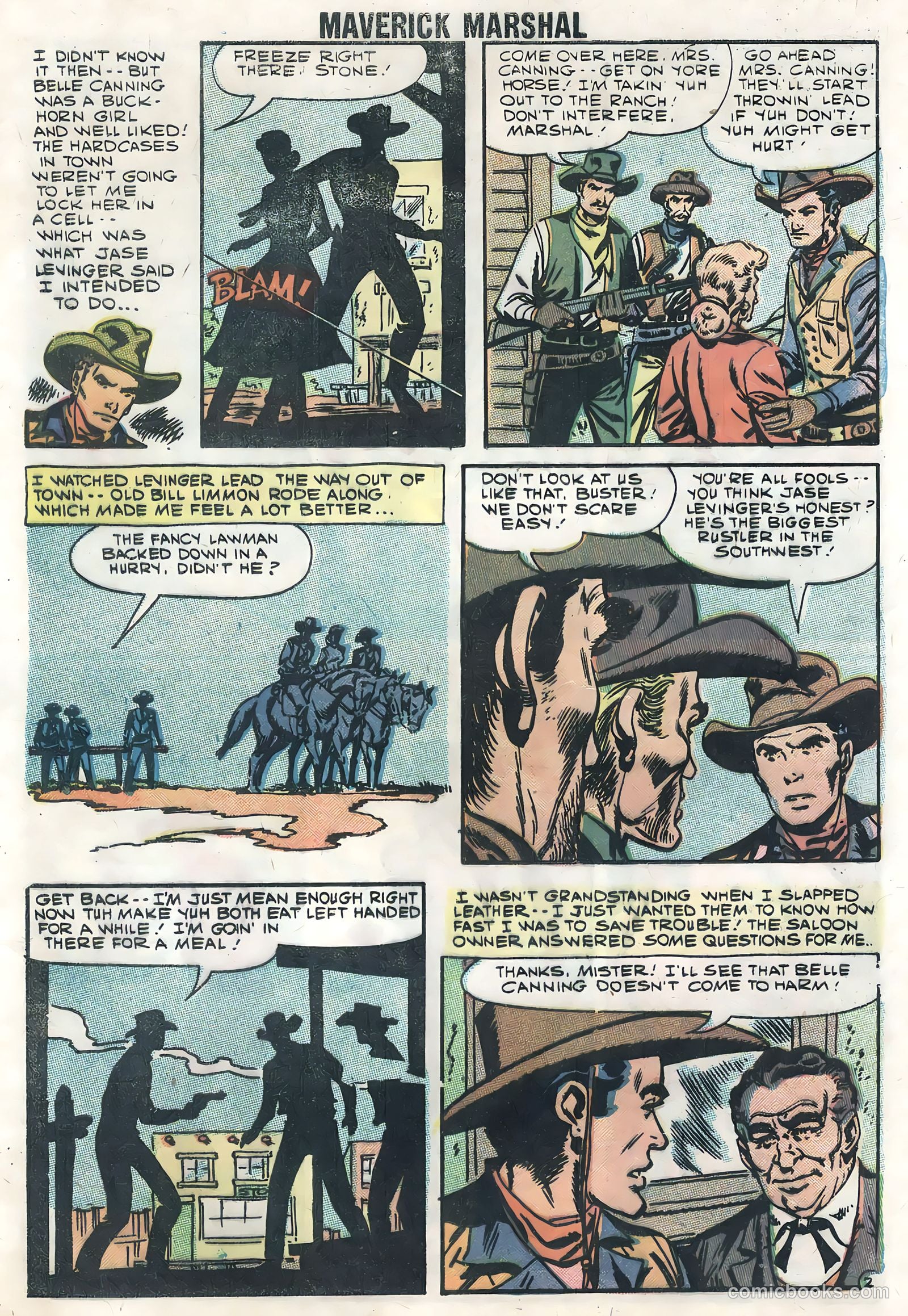 Maverick Marshal #2 (1959) — page 29 of 36