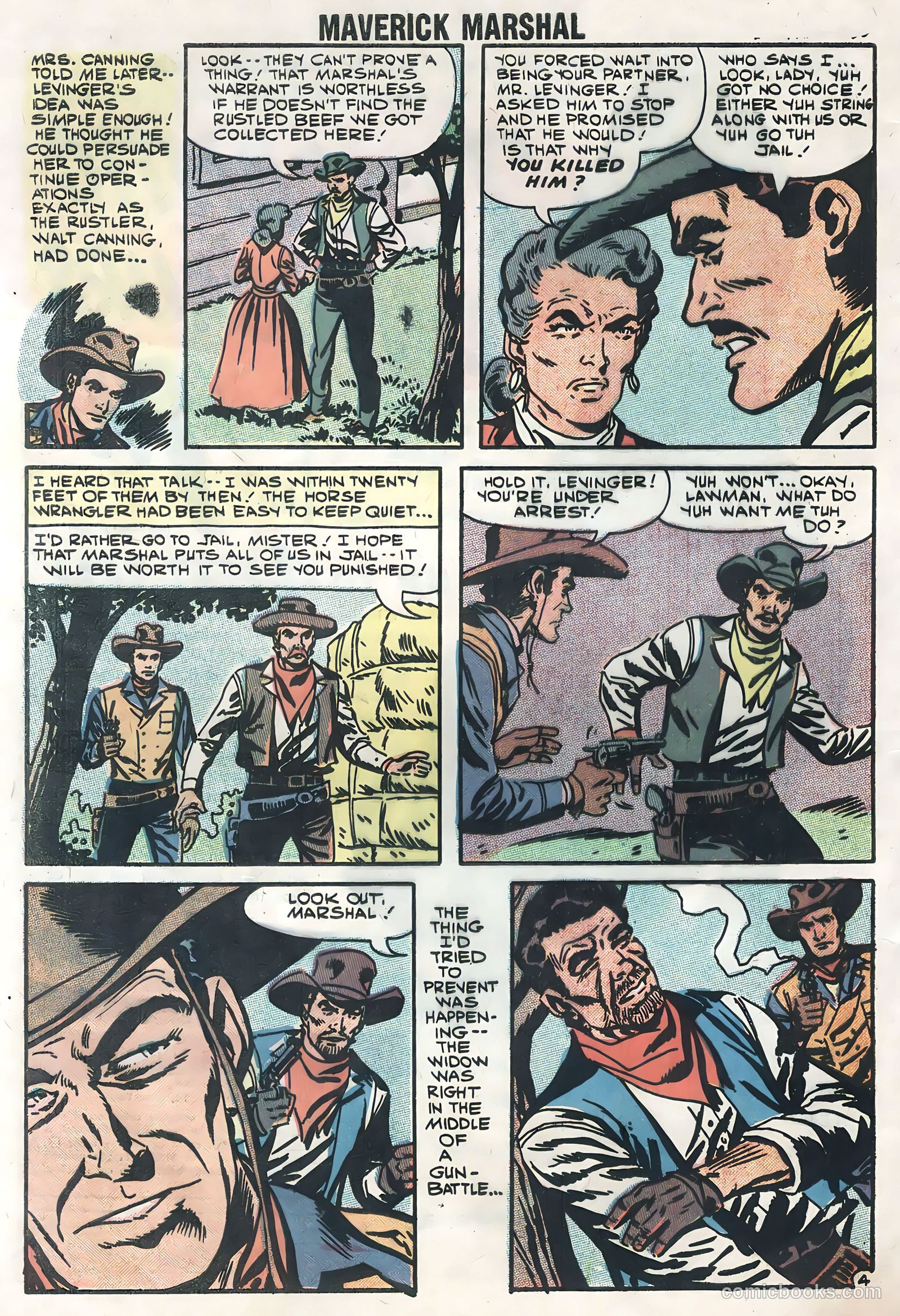 Maverick Marshal #2 (1959) — page 32 of 36
