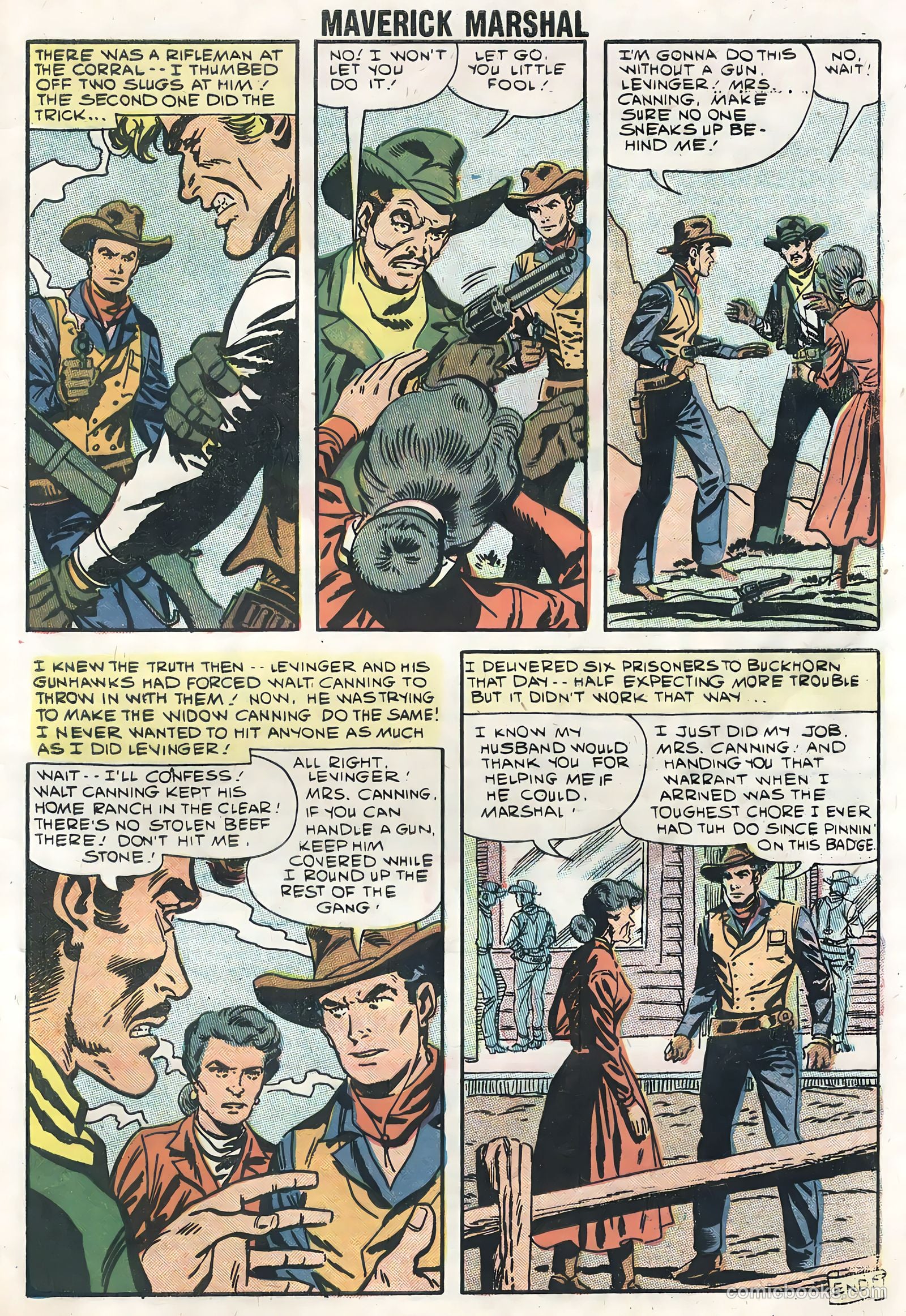 Maverick Marshal #2 (1959) — page 33 of 36