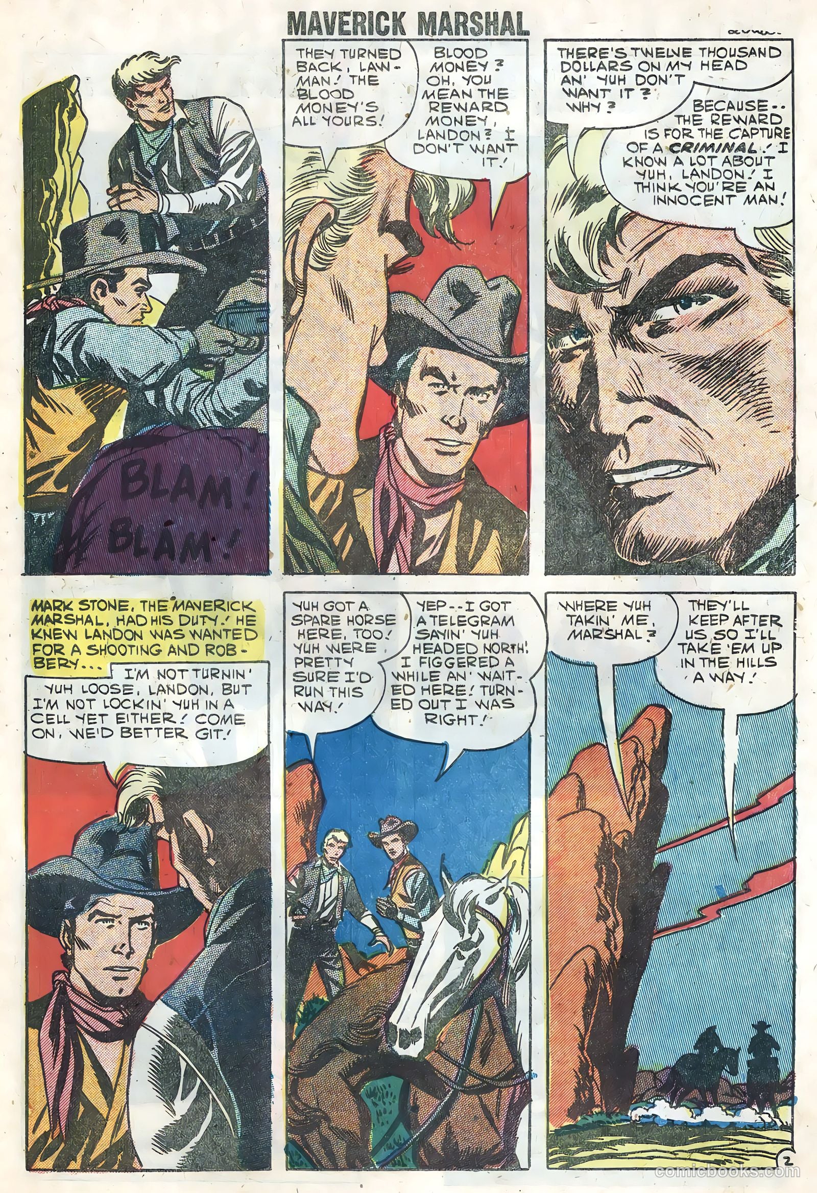 Maverick Marshal #3 (1959) — page 22 of 35