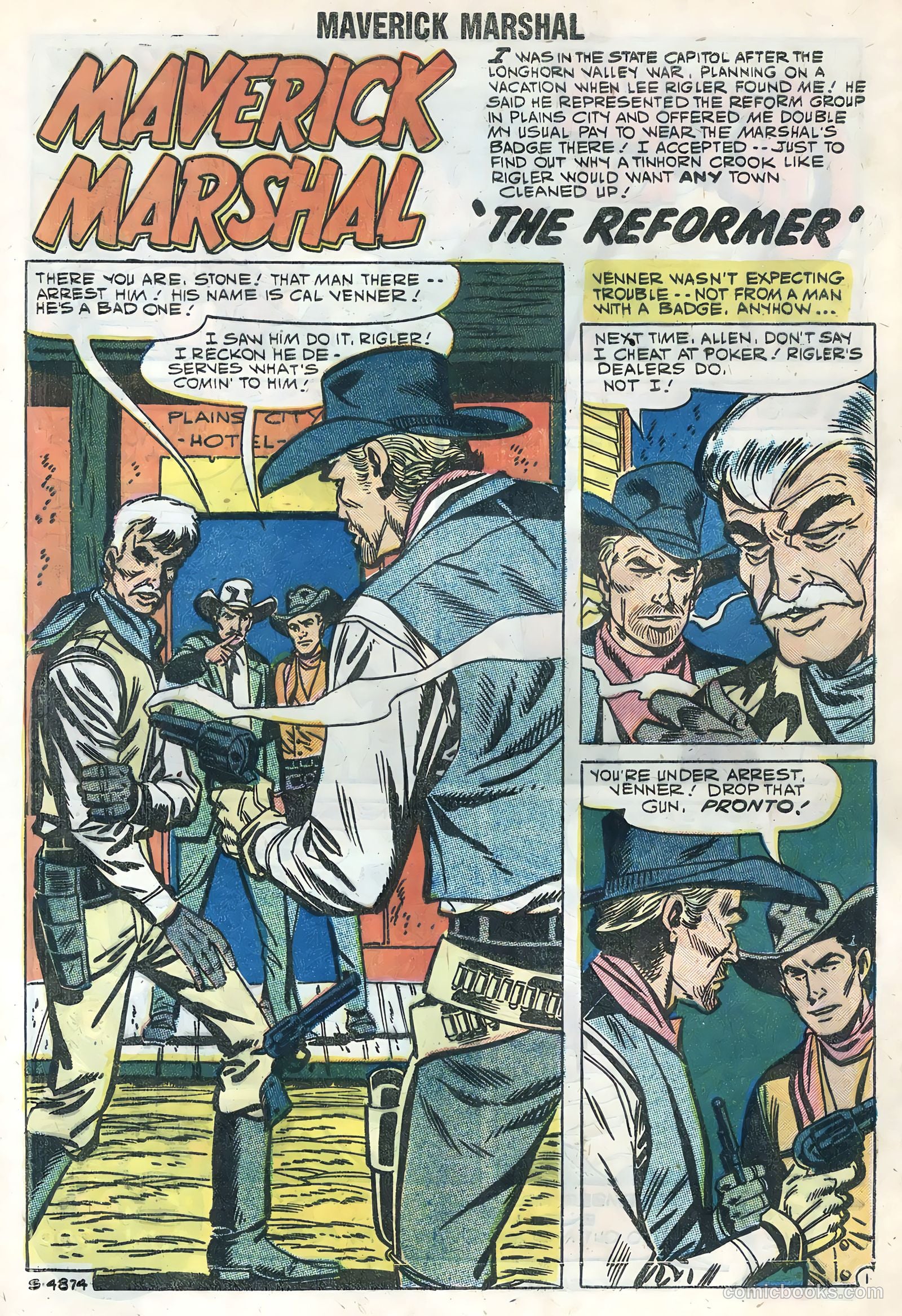 Maverick Marshal #3 (1959) — page 27 of 35