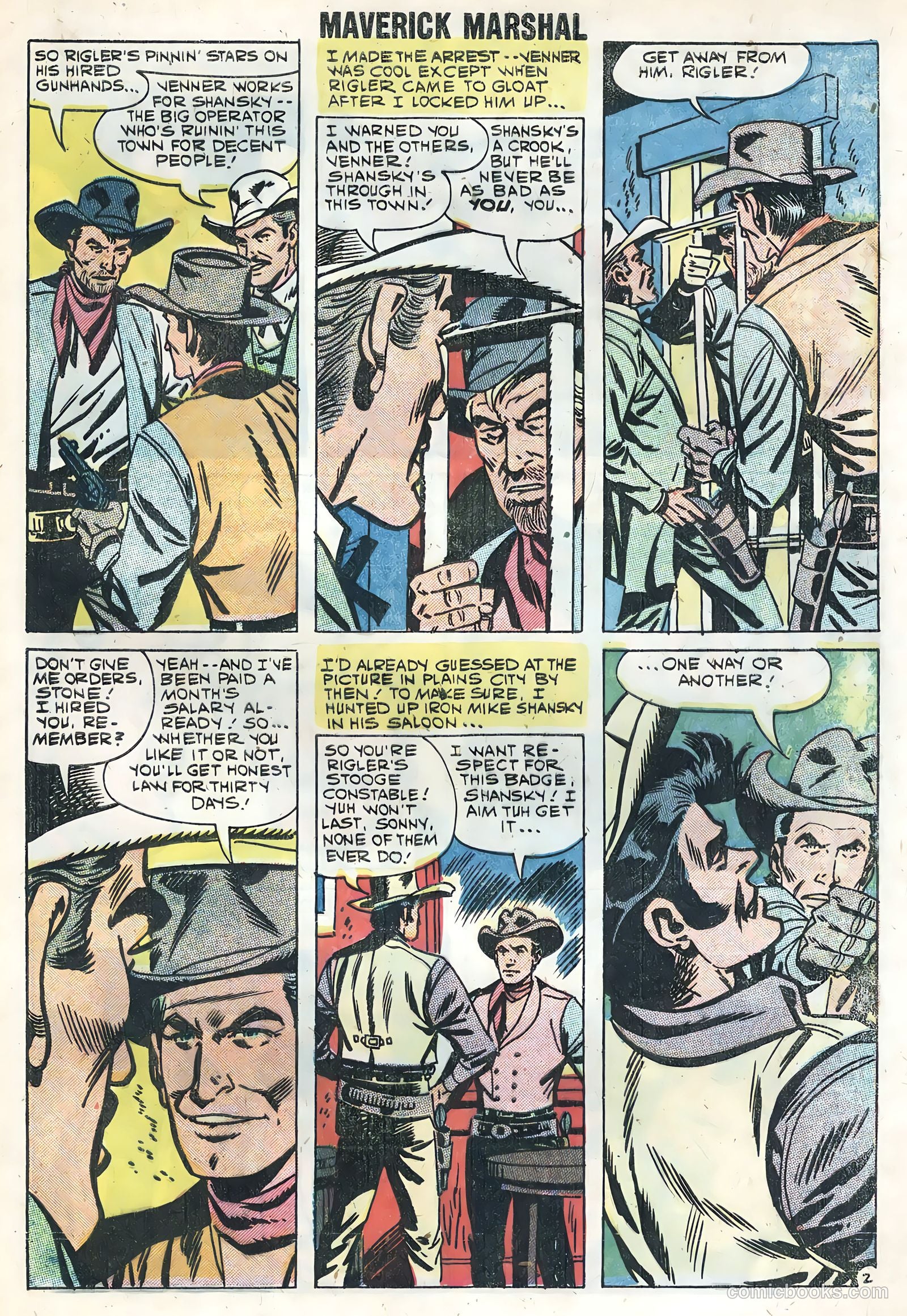 Maverick Marshal #3 (1959) — page 28 of 35