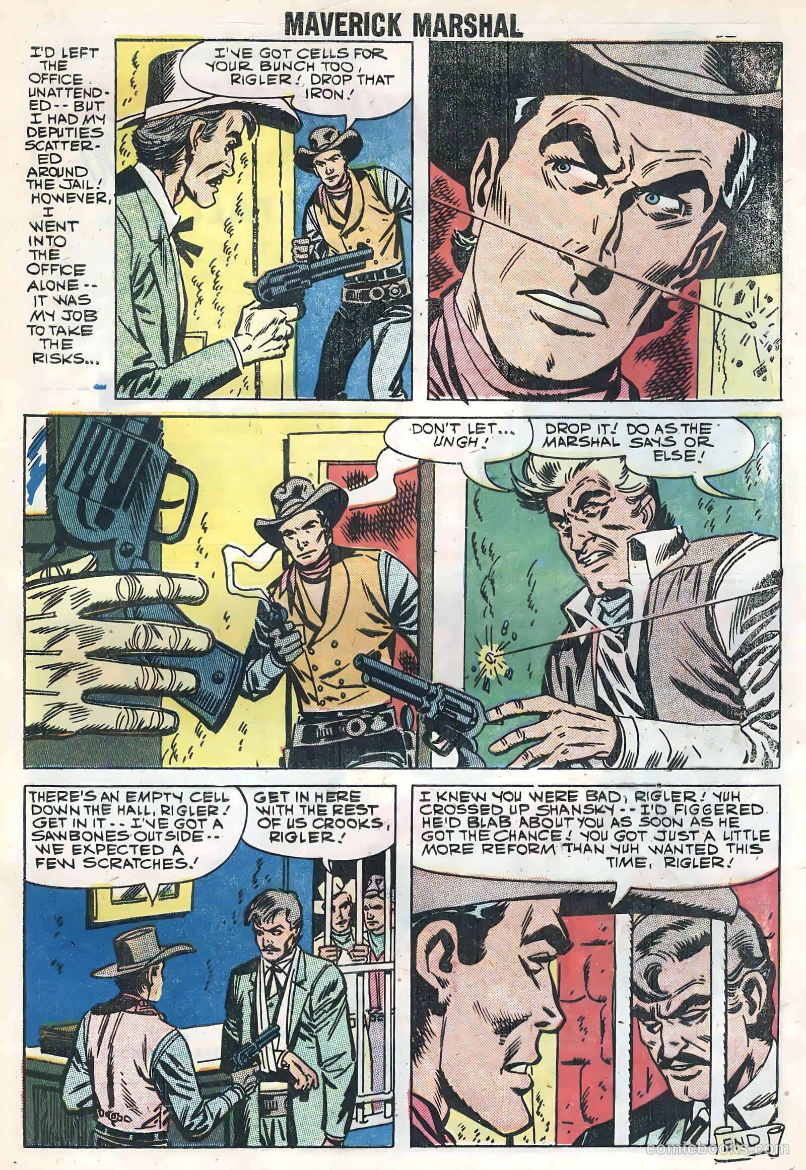 Maverick Marshal #3 (1959) — page 32 of 35