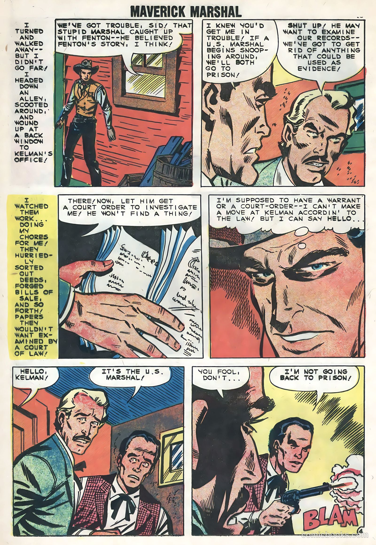 Maverick Marshal #4 (1959) — page 12 of 36
