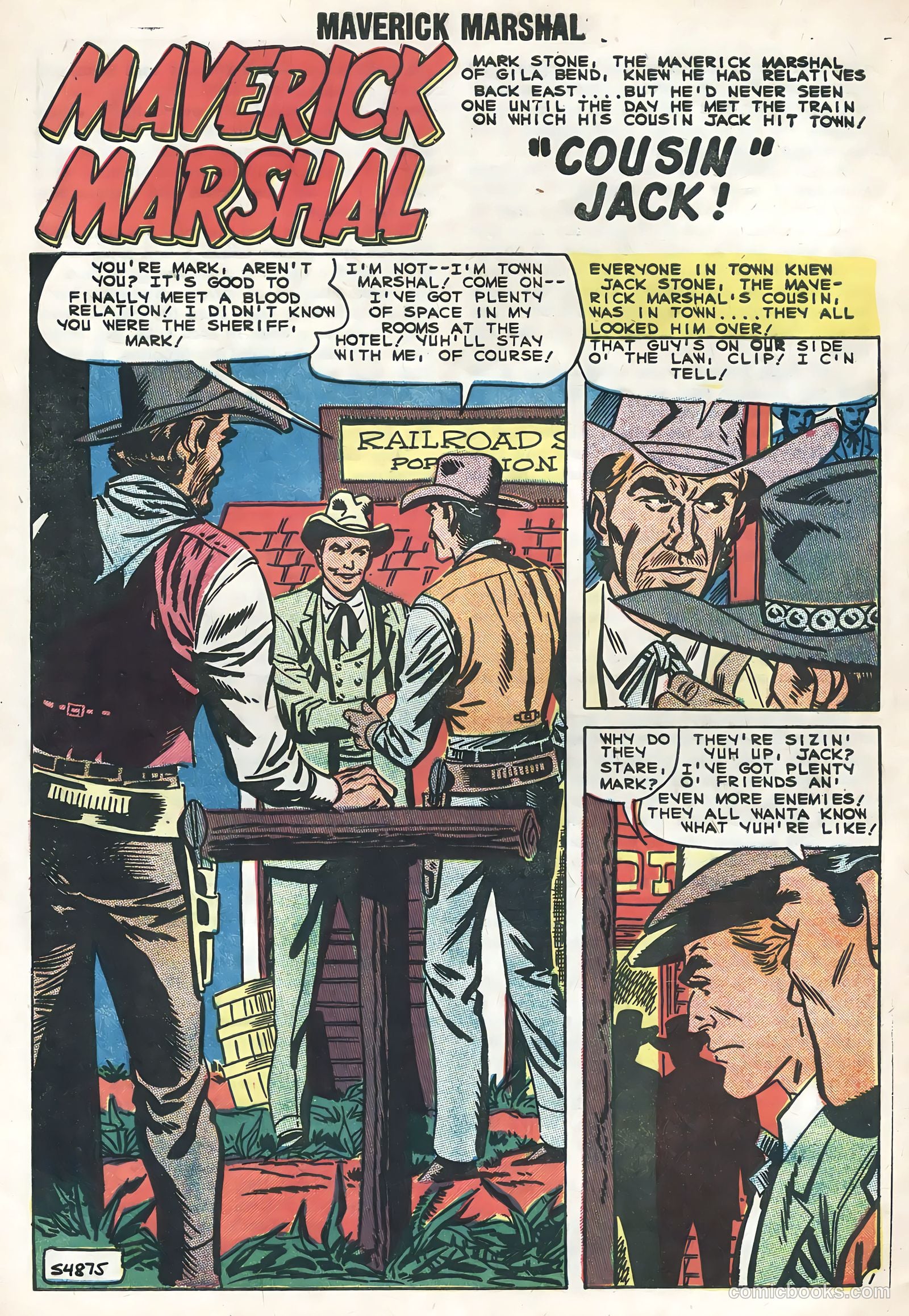 Maverick Marshal #4 (1959) — page 28 of 36