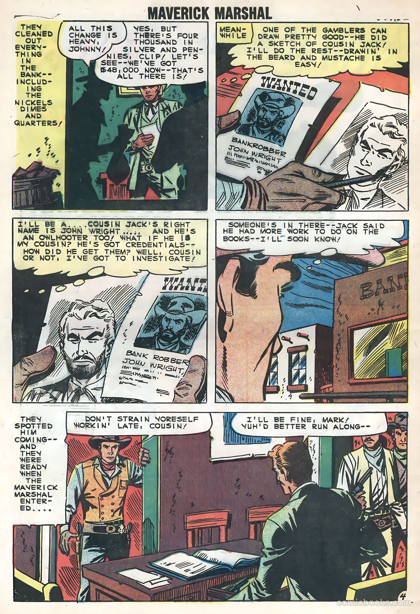 Maverick Marshal #4 (1959) — page 32 of 36