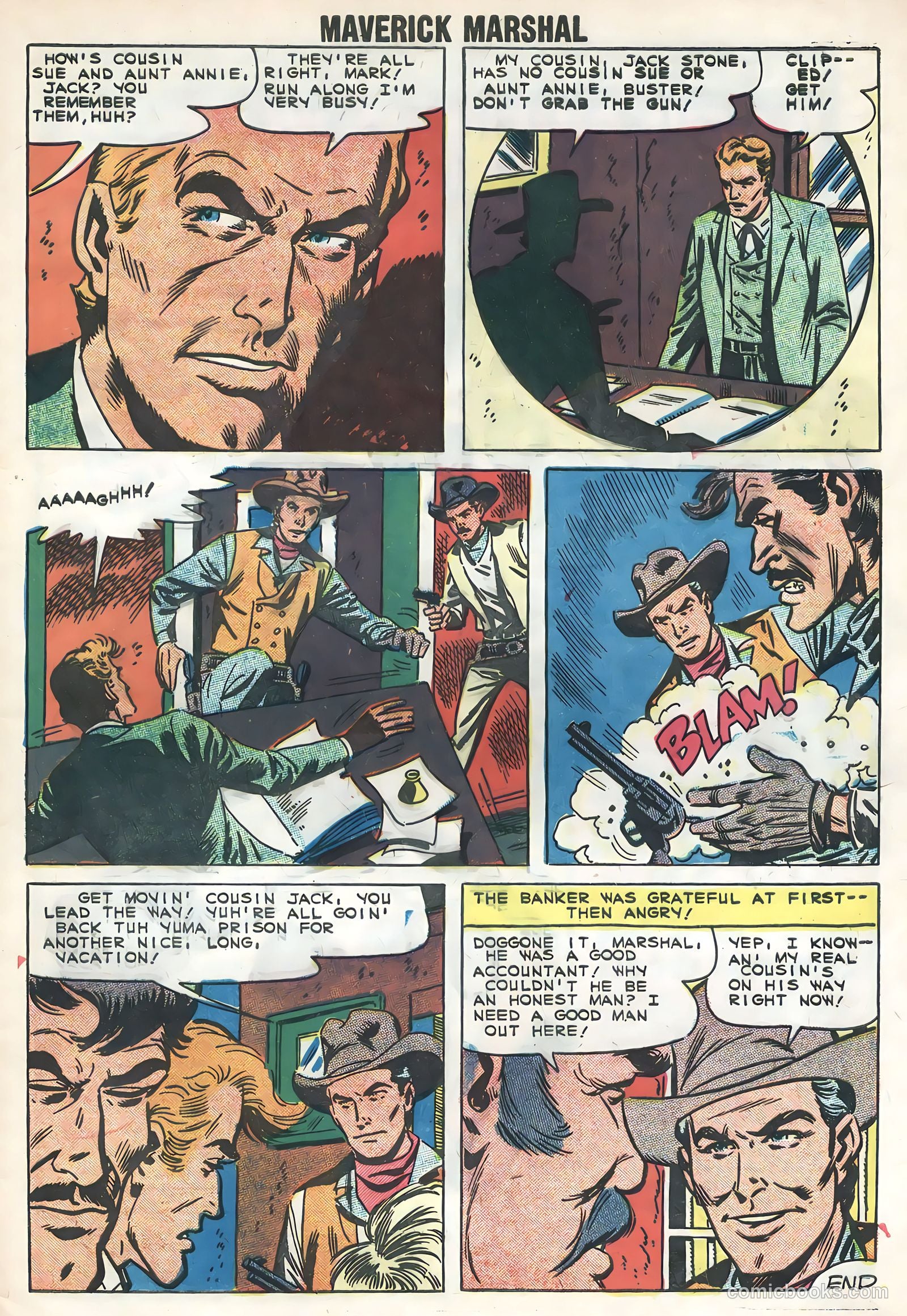 Maverick Marshal #4 (1959) — page 33 of 36