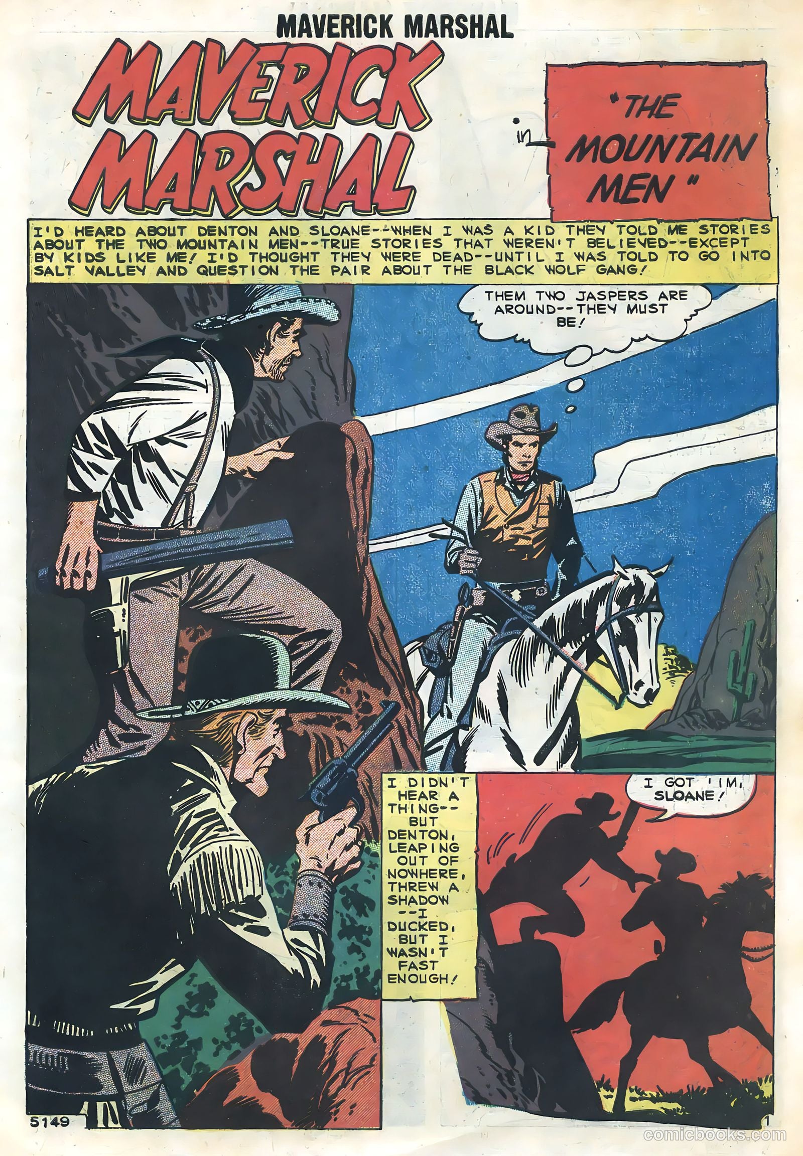 Maverick Marshal #5 (1959) — page 3 of 36