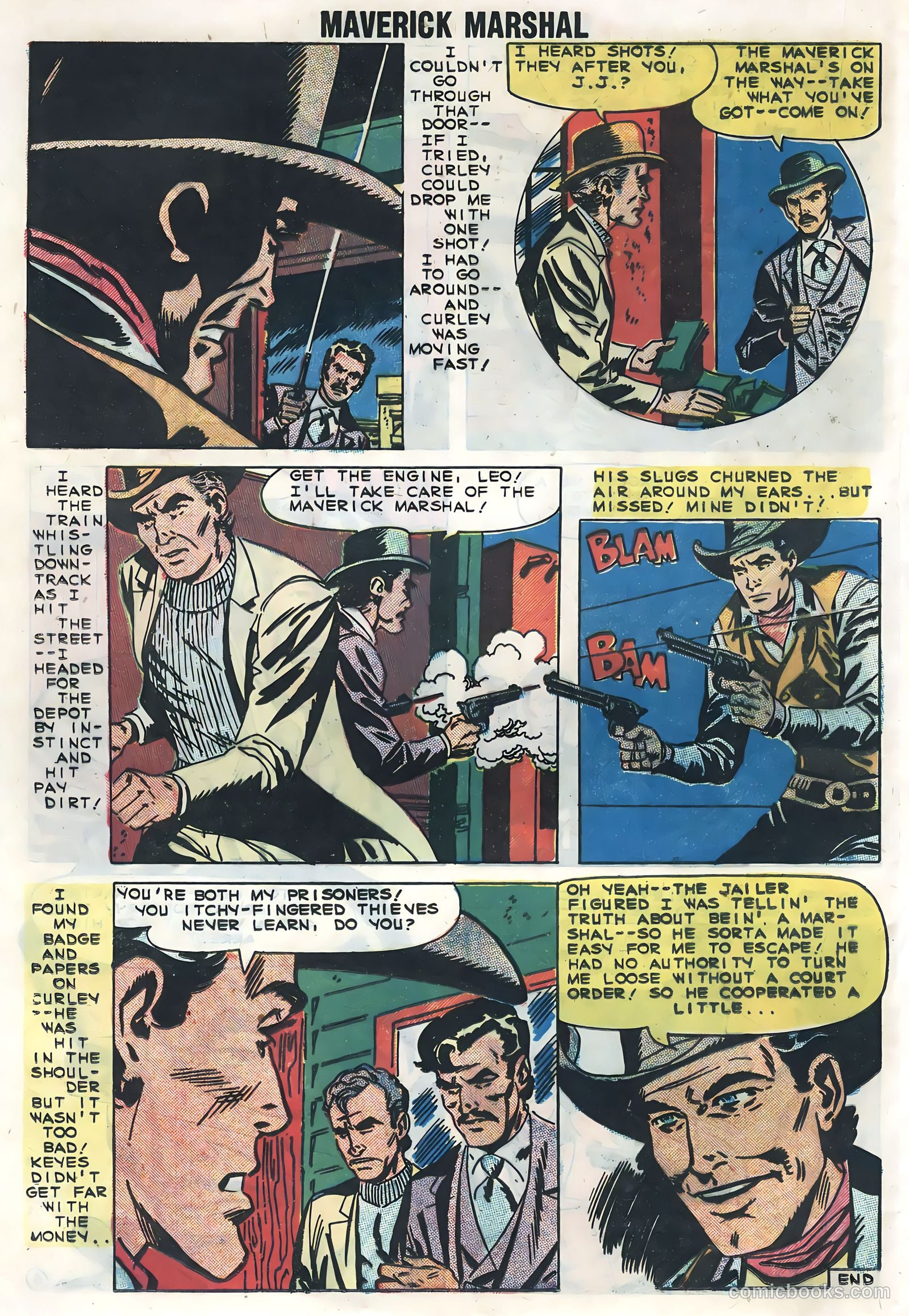 Maverick Marshal #5 (1959) — page 20 of 36