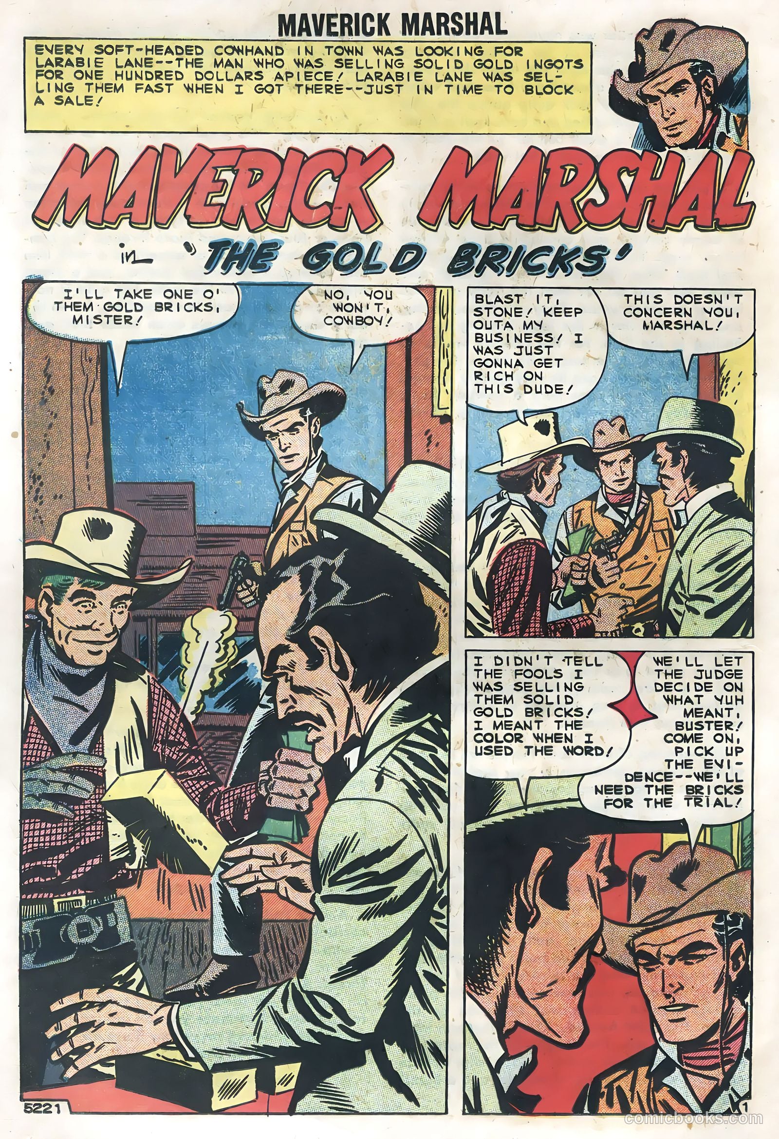 Maverick Marshal #5 (1959) — page 26 of 36