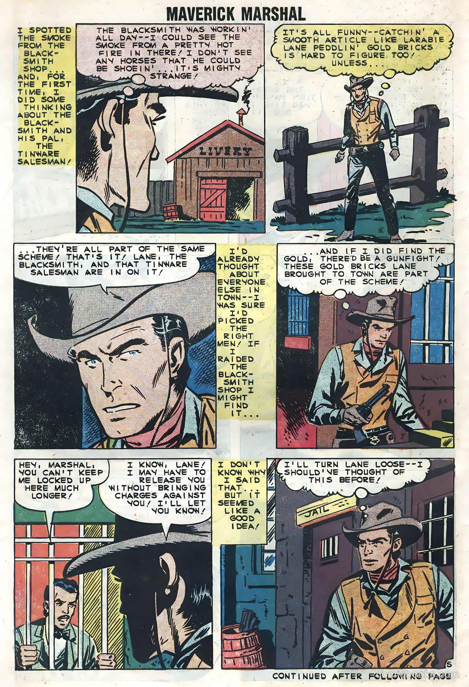 Maverick Marshal #5 (1959) — page 30 of 36