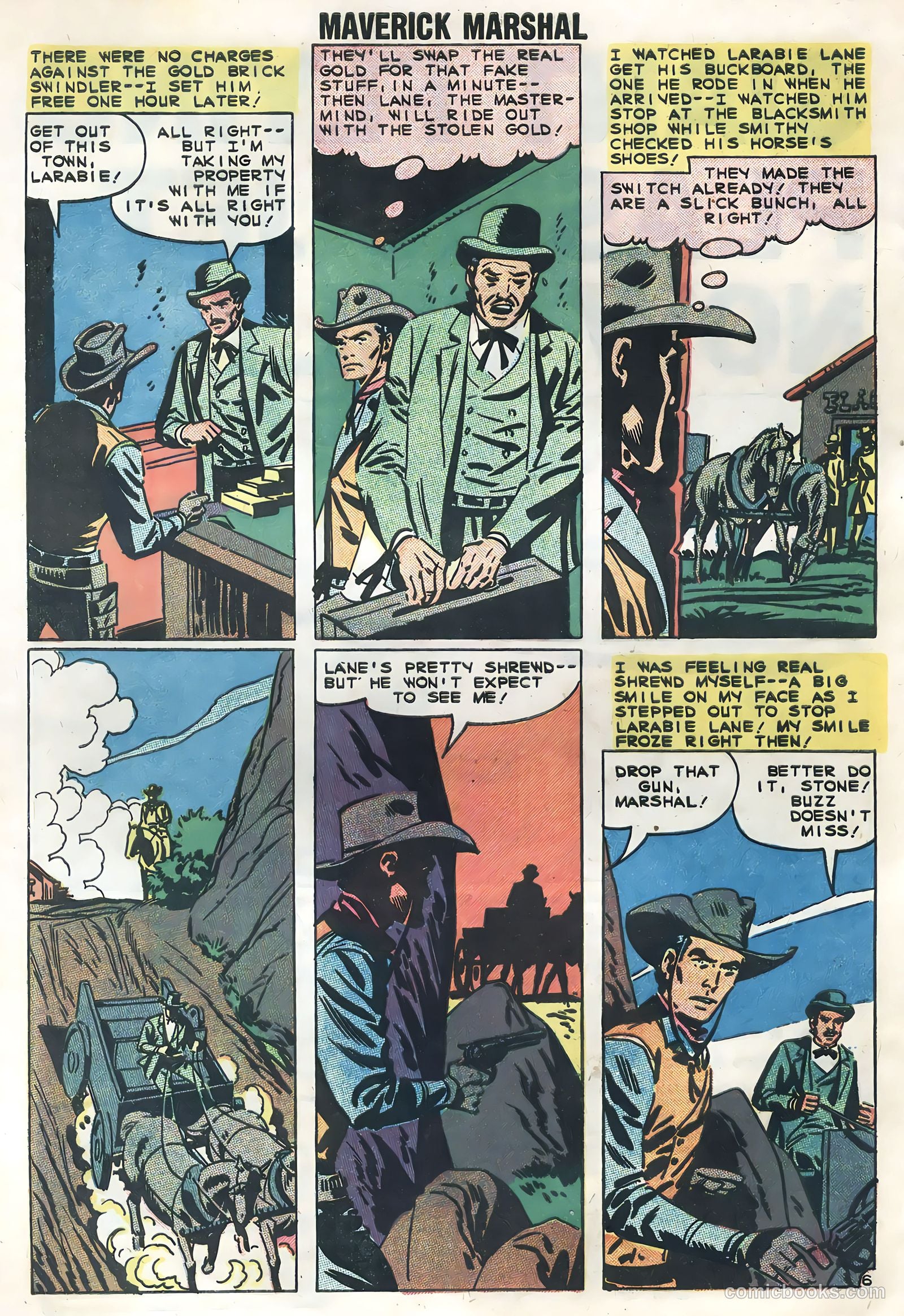 Maverick Marshal #5 (1959) — page 32 of 36