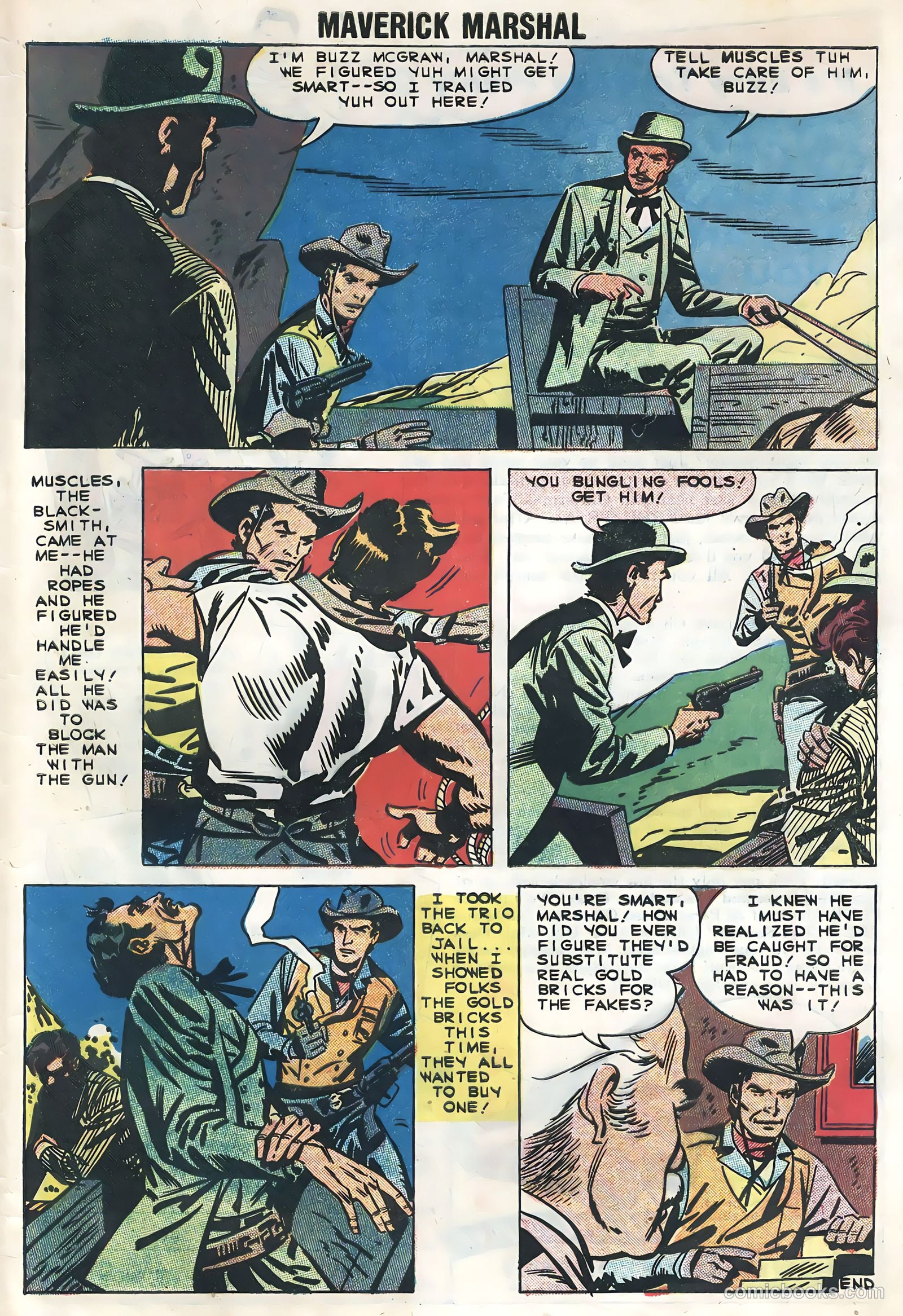 Maverick Marshal #5 (1959) — page 33 of 36