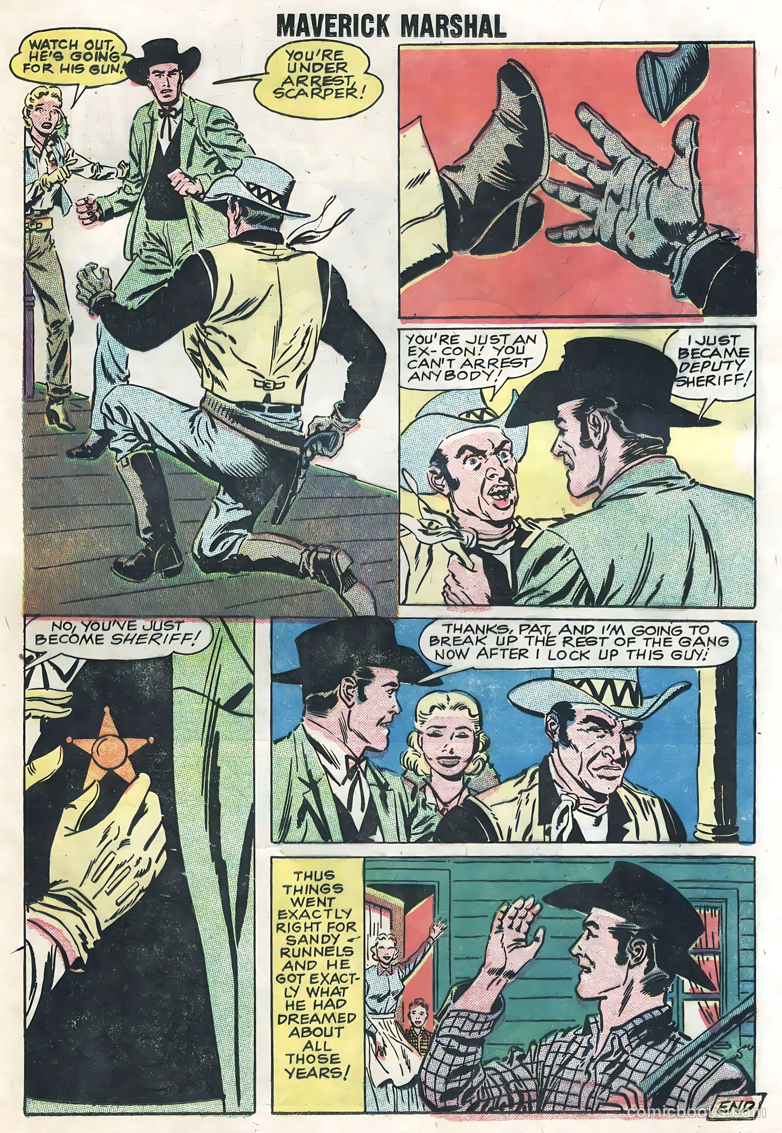 Maverick Marshal #6 (1959) — page 25 of 36