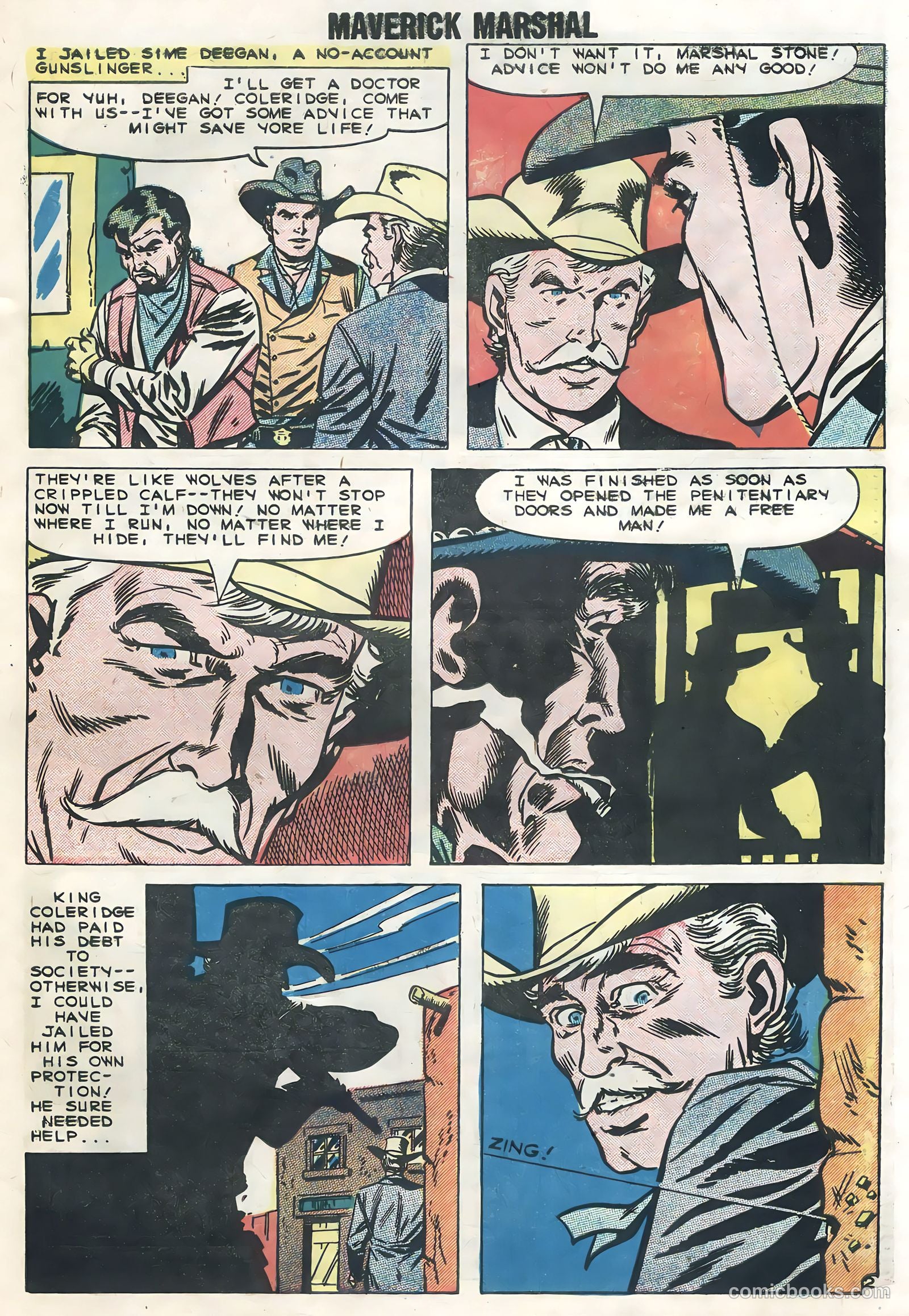 Maverick Marshal #6 (1959) — page 27 of 36
