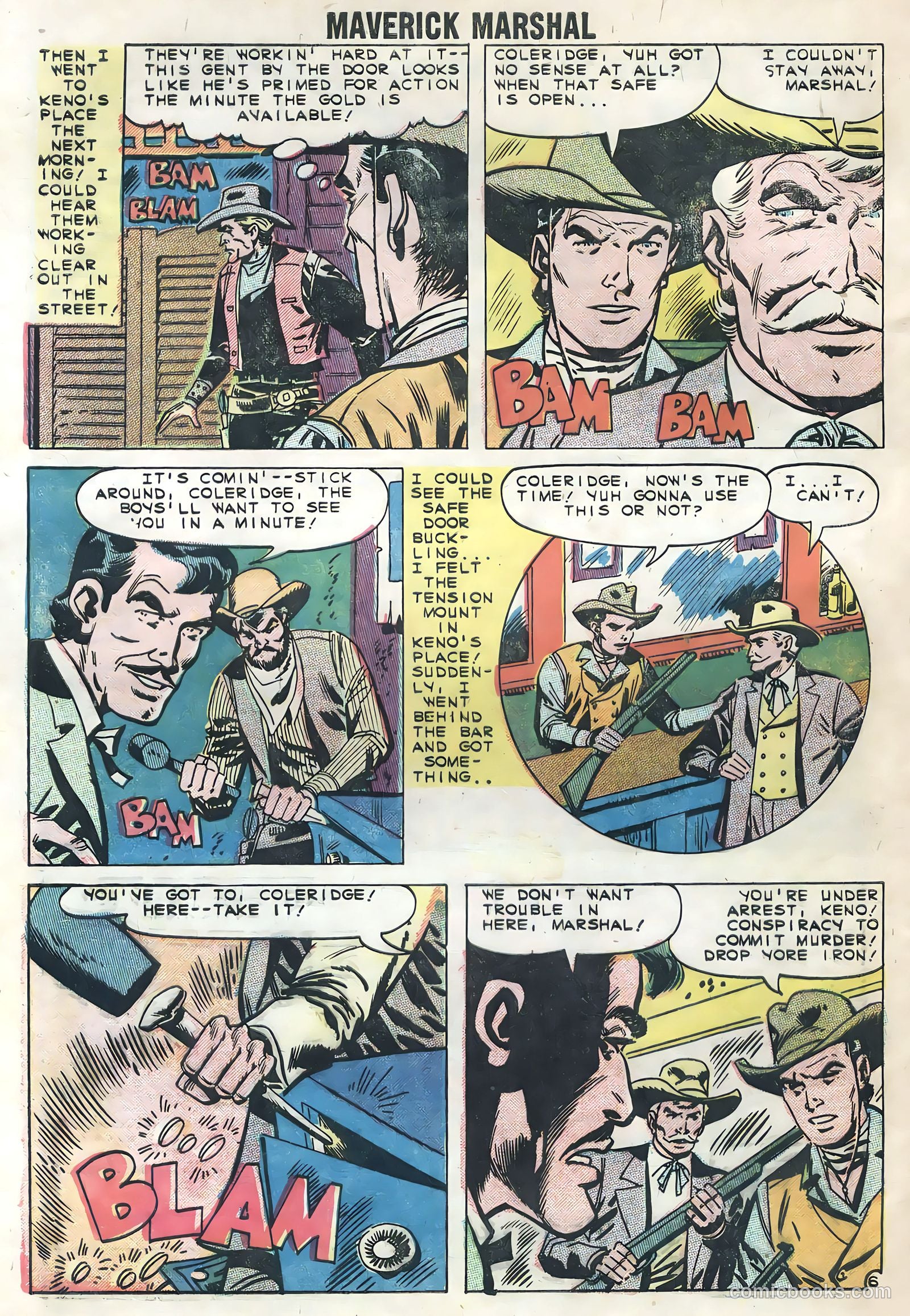 Maverick Marshal #6 (1959) — page 32 of 36