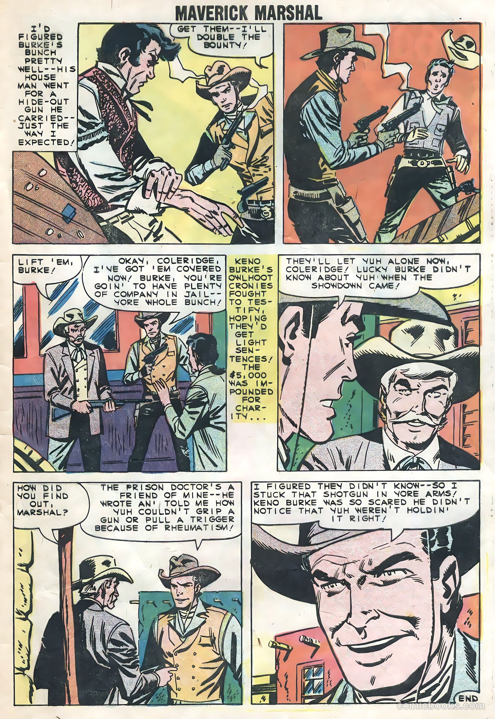 Maverick Marshal #6 (1959) — page 33 of 36