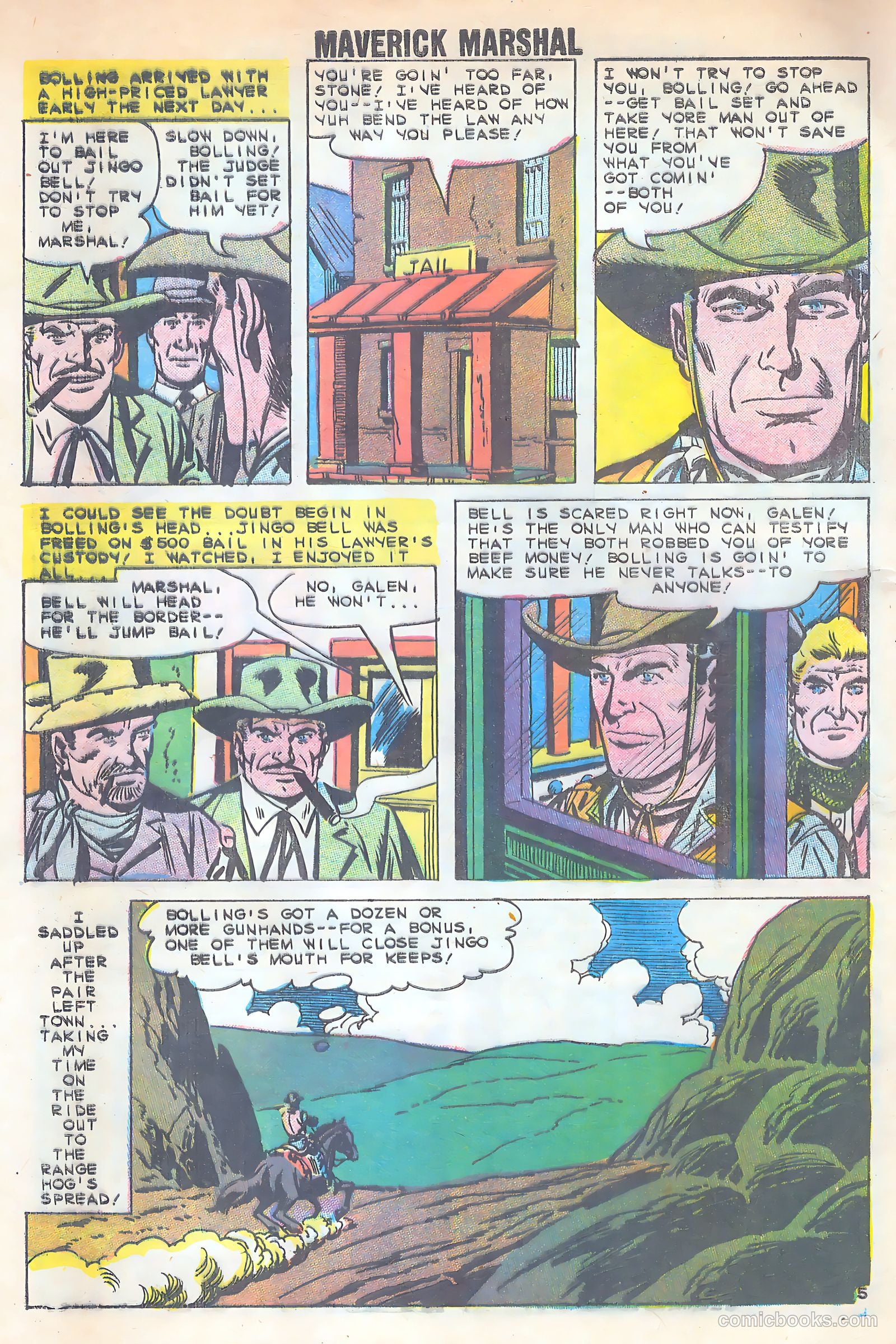 Maverick Marshal #7 (1960) — page 8 of 36