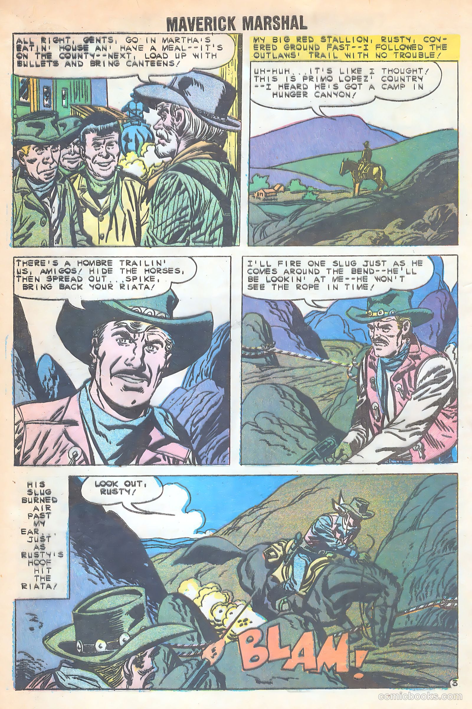 Maverick Marshal #7 (1960) — page 28 of 36