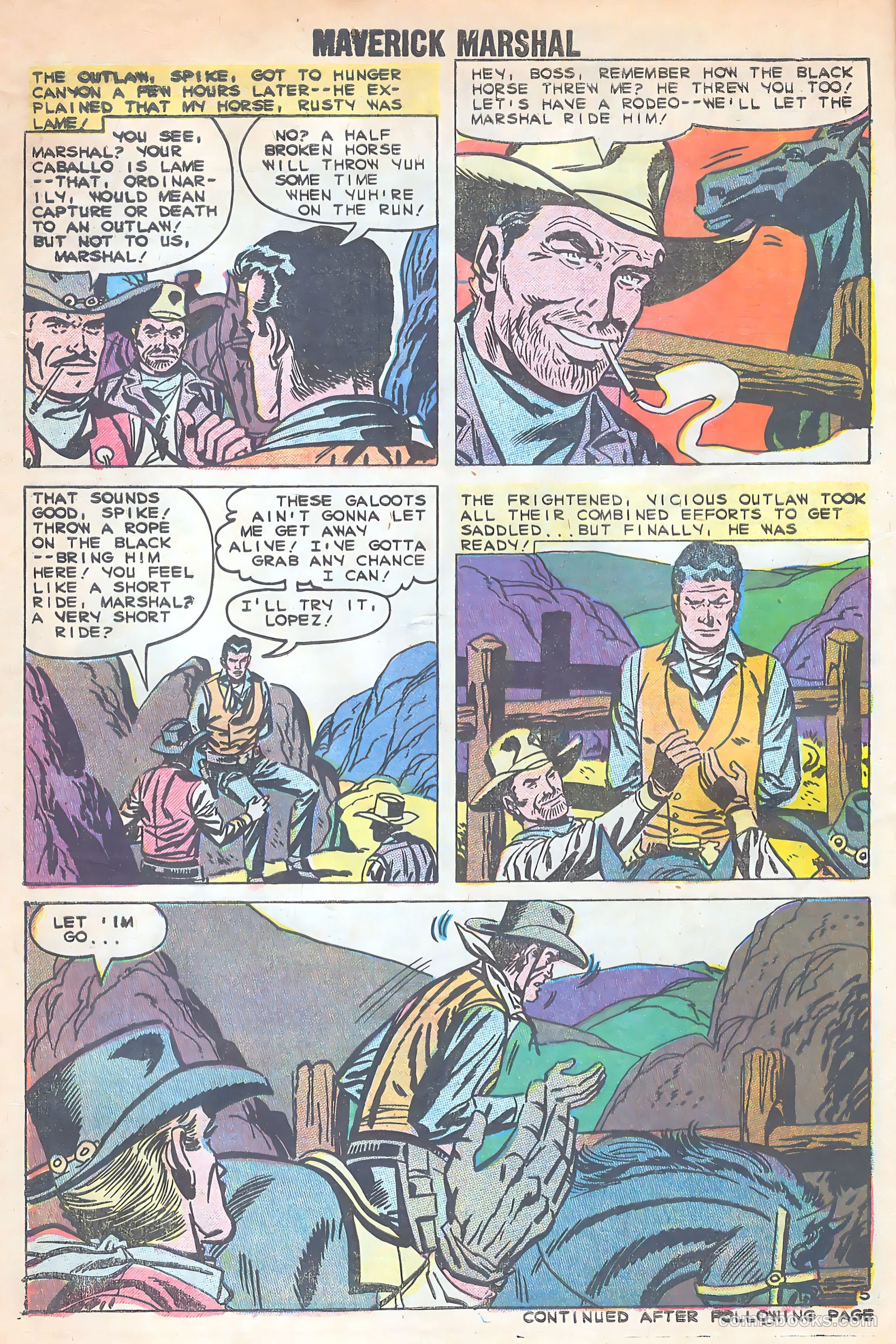 Maverick Marshal #7 (1960) — page 30 of 36