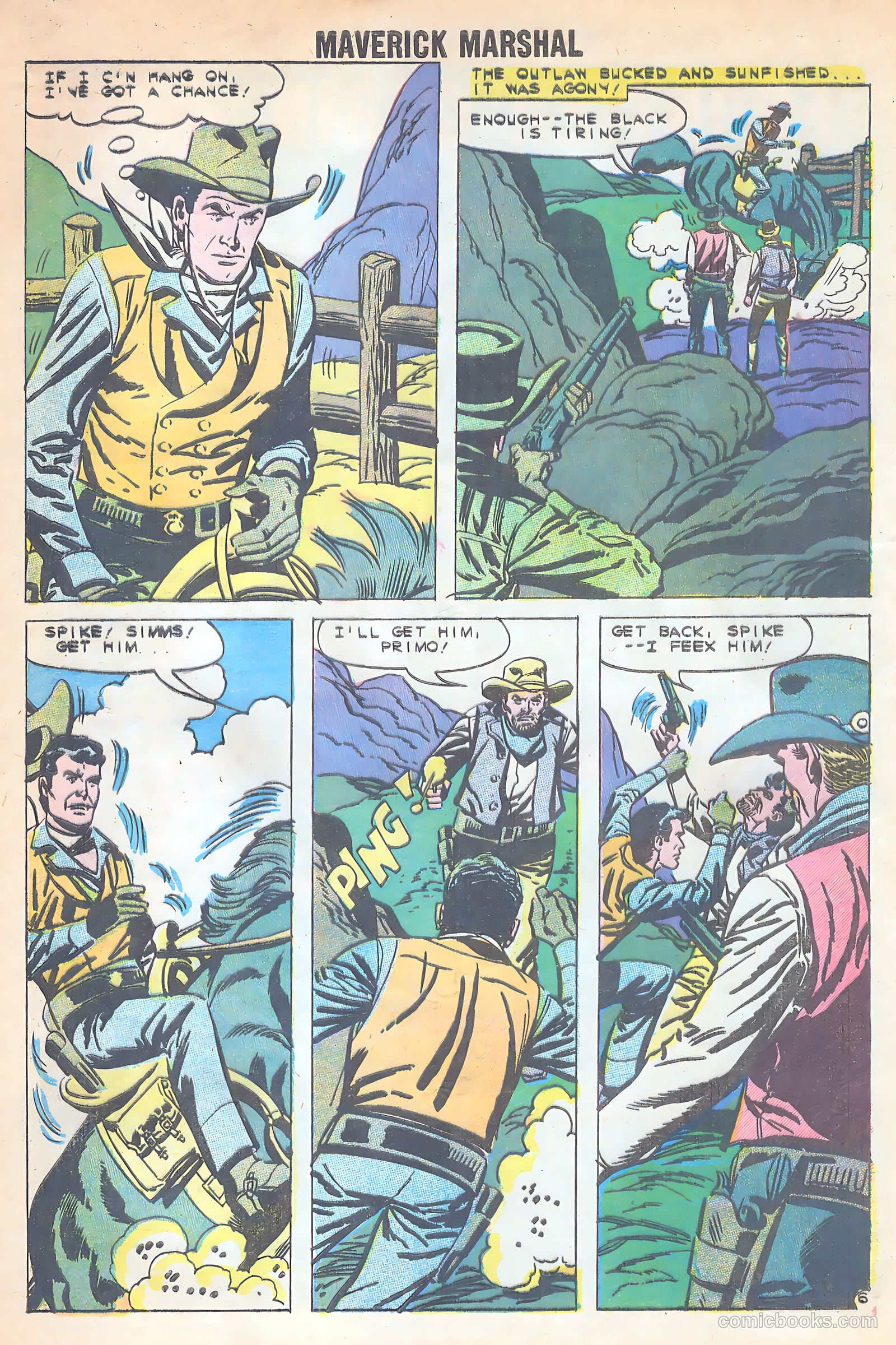 Maverick Marshal #7 (1960) — page 32 of 36