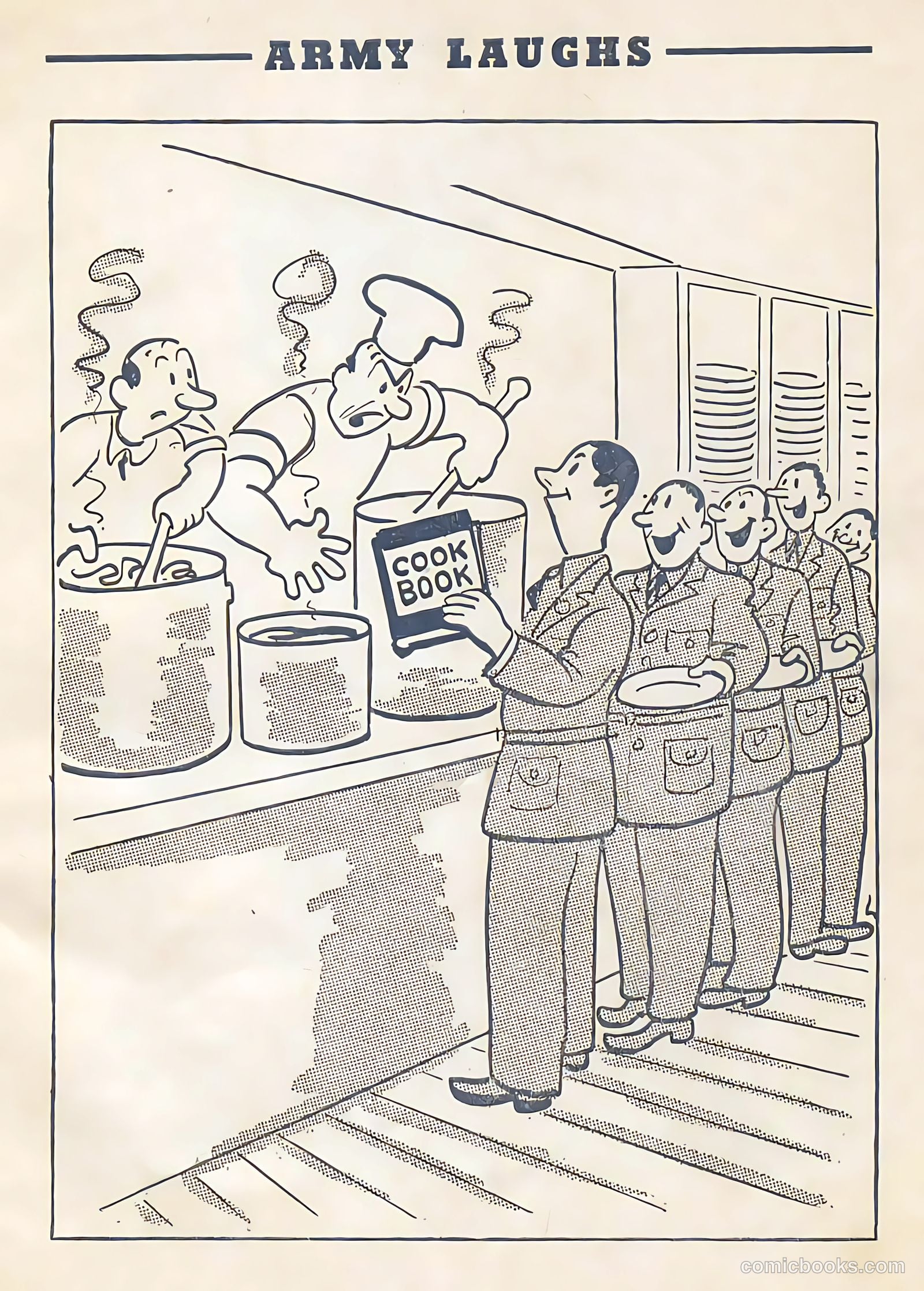Army Laughs #1 (1957) — page 11 of 64