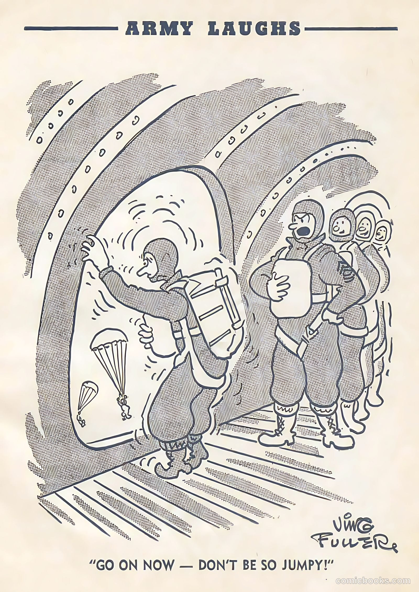 Army Laughs #1 (1957) — page 17 of 64