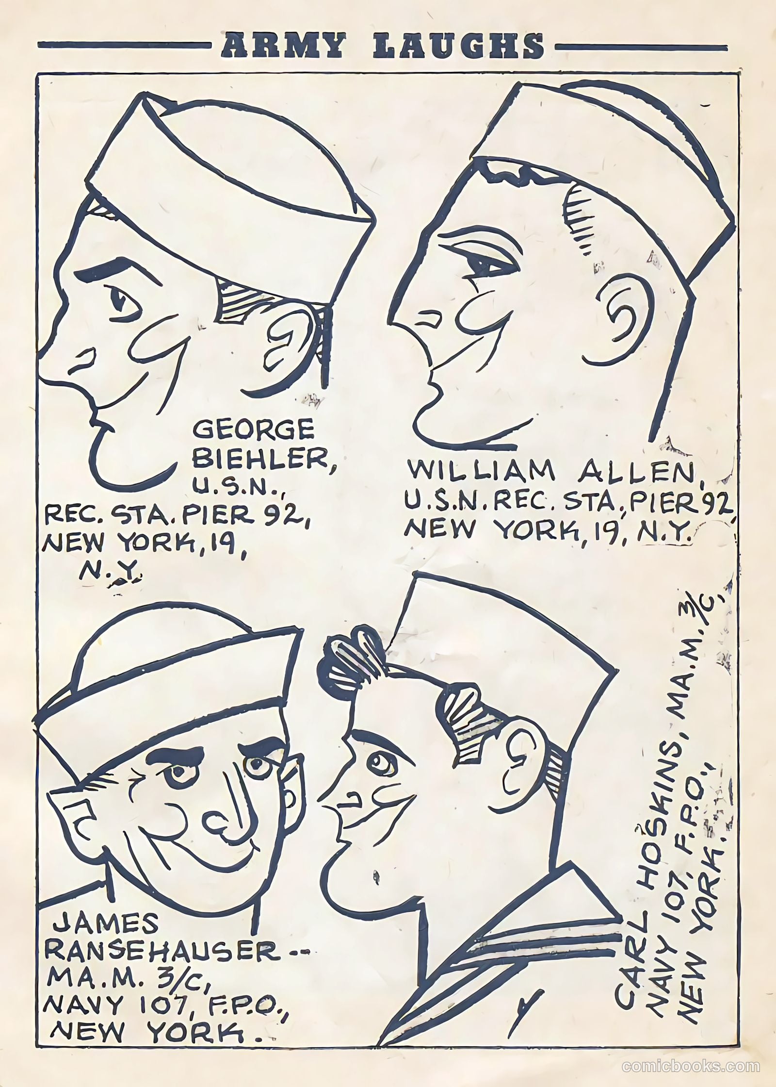 Army Laughs #1 (1957) — page 25 of 64