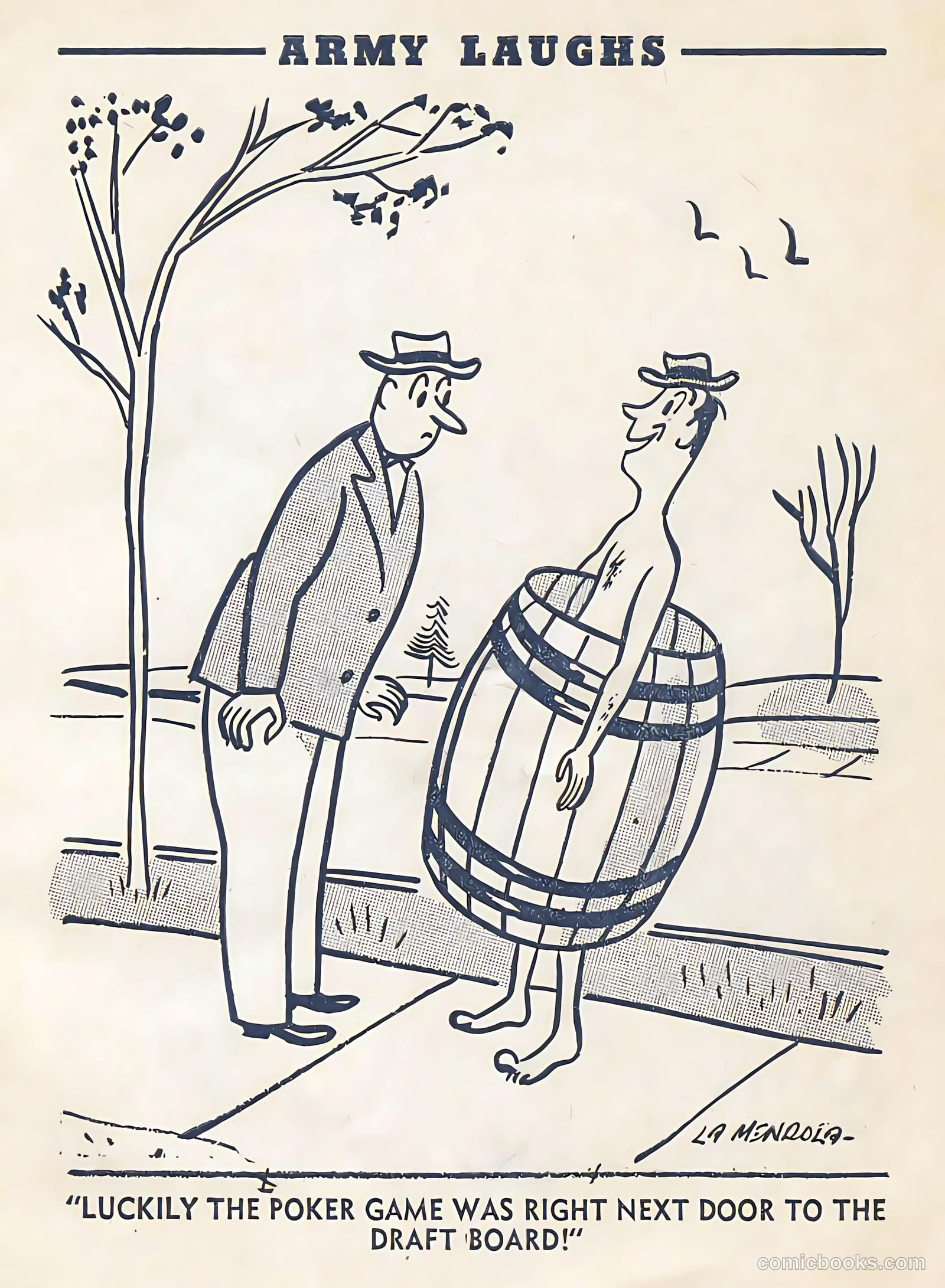 Army Laughs #1 (1957) — page 27 of 64