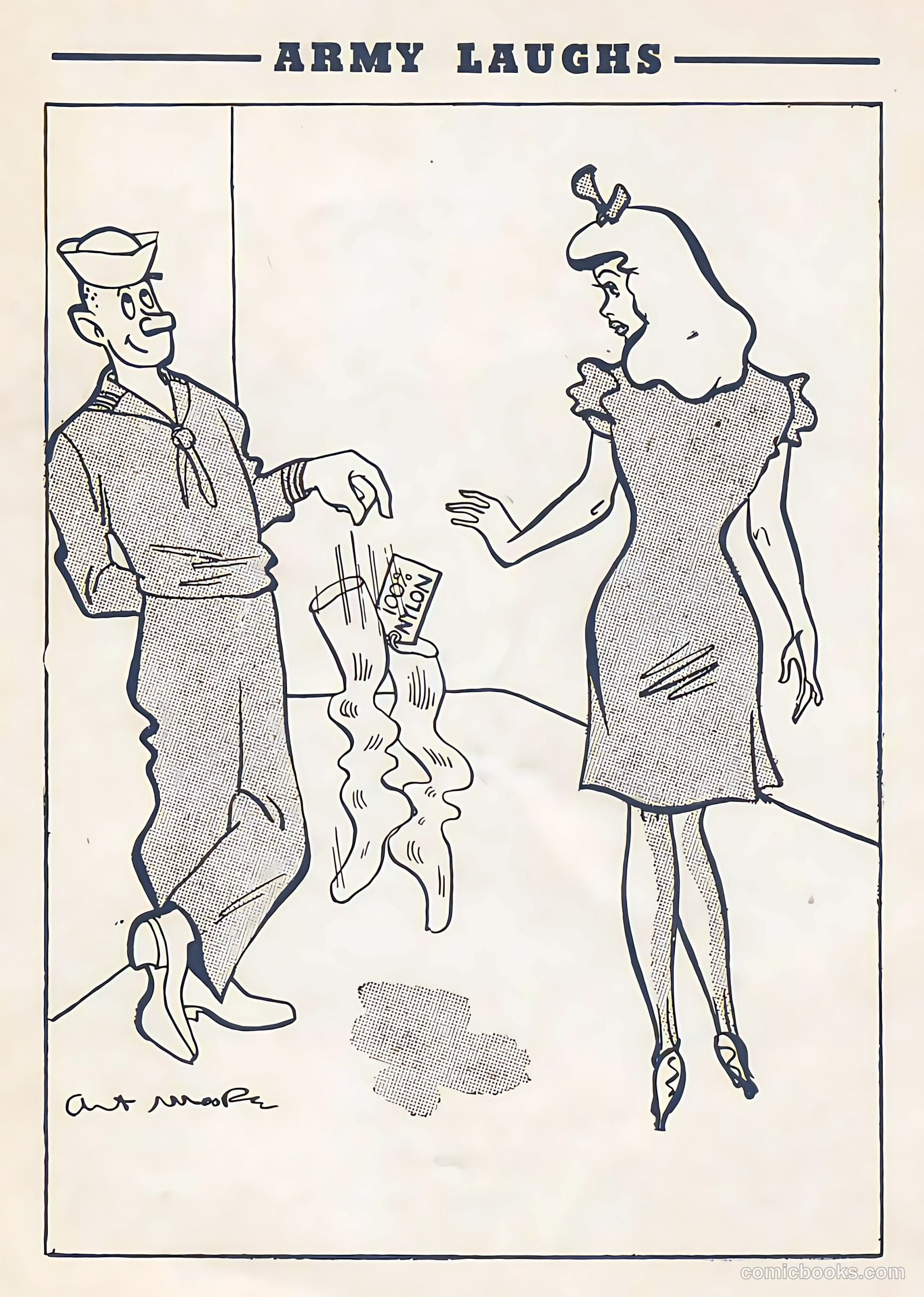 Army Laughs #1 (1957) — page 28 of 64