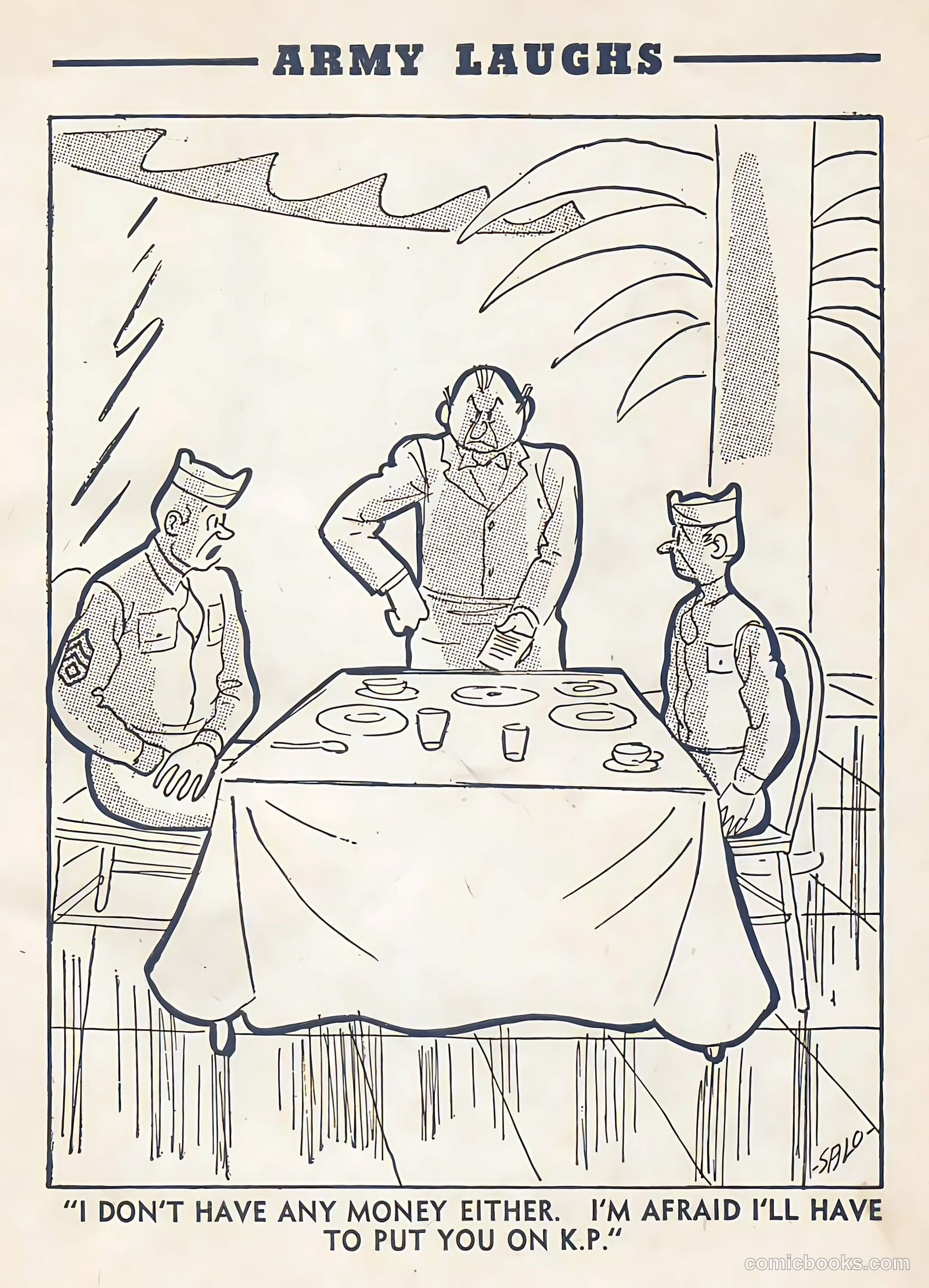Army Laughs #1 (1957) — page 43 of 64
