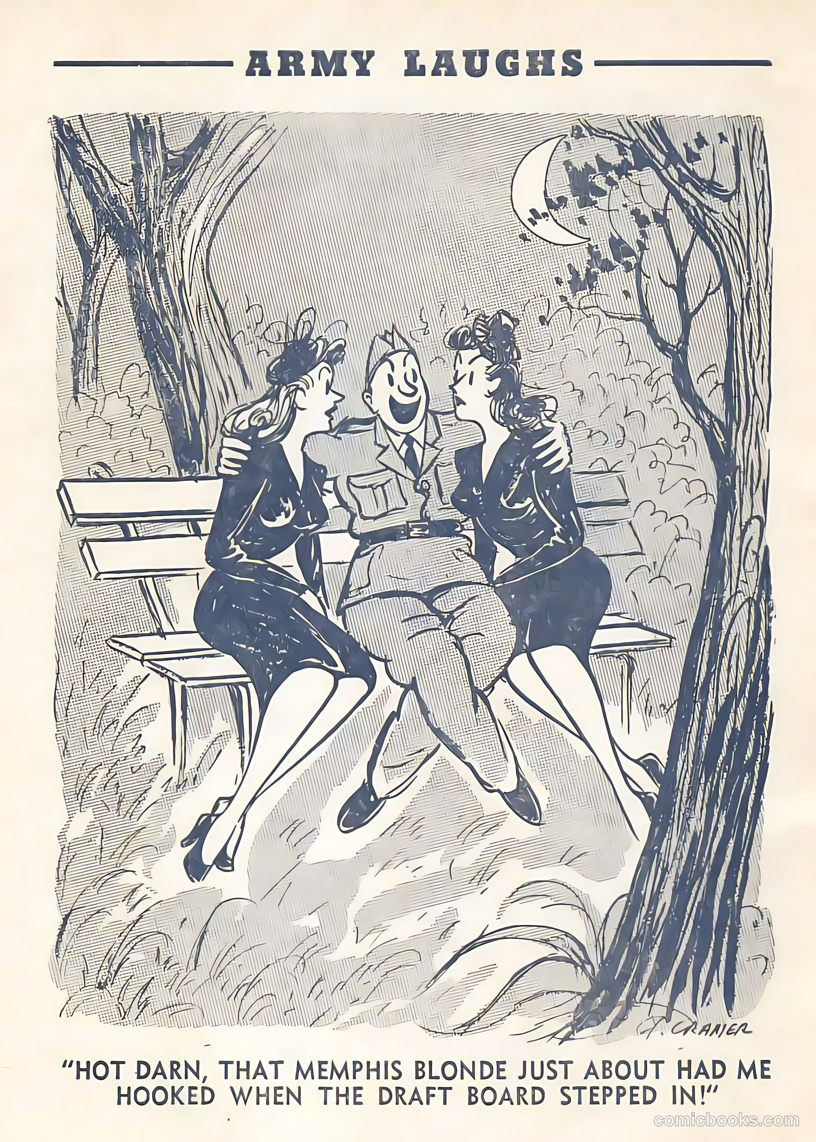 Army Laughs #1 (1957) — page 50 of 64