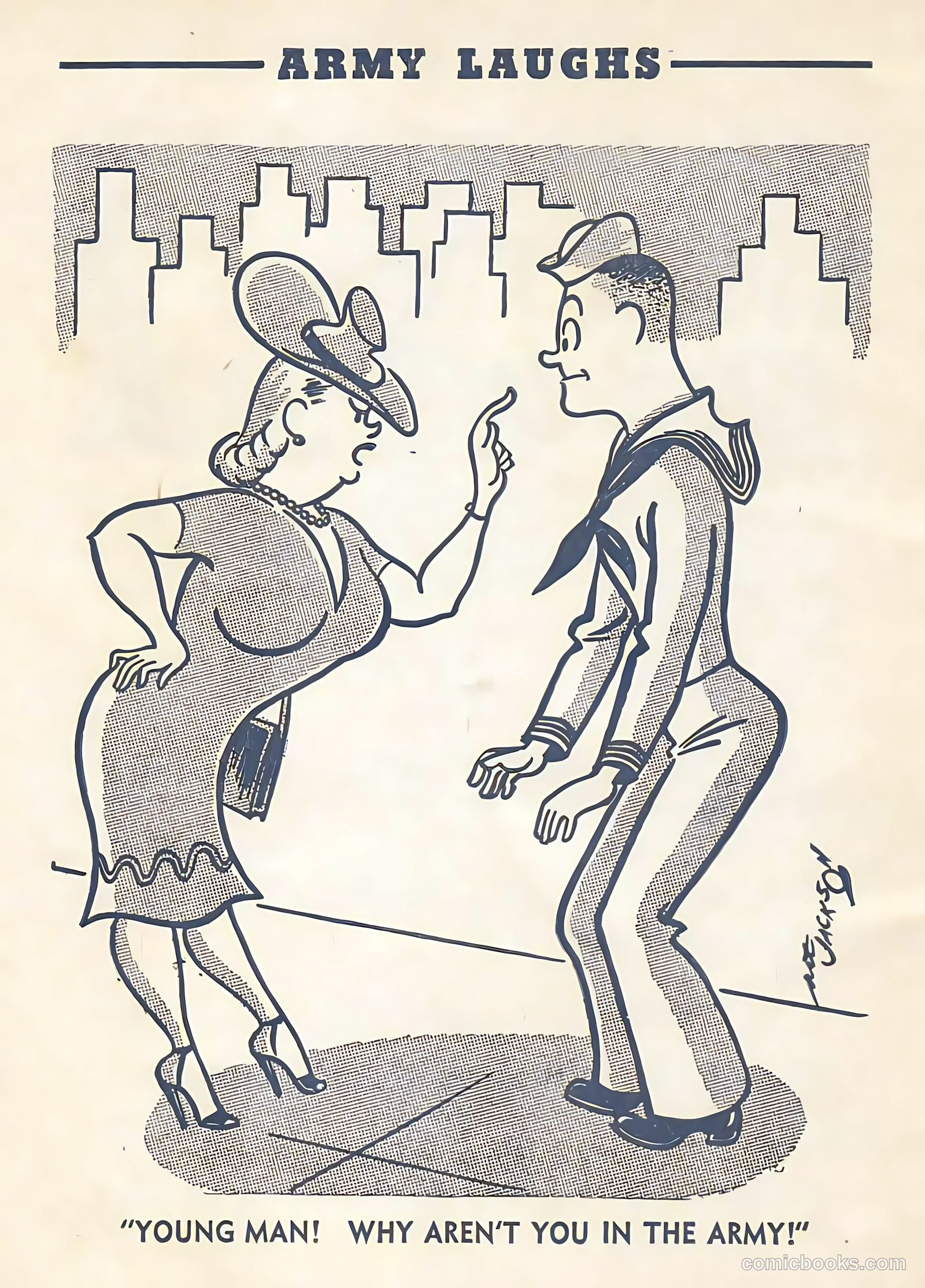 Army Laughs #1 (1957) — page 58 of 64