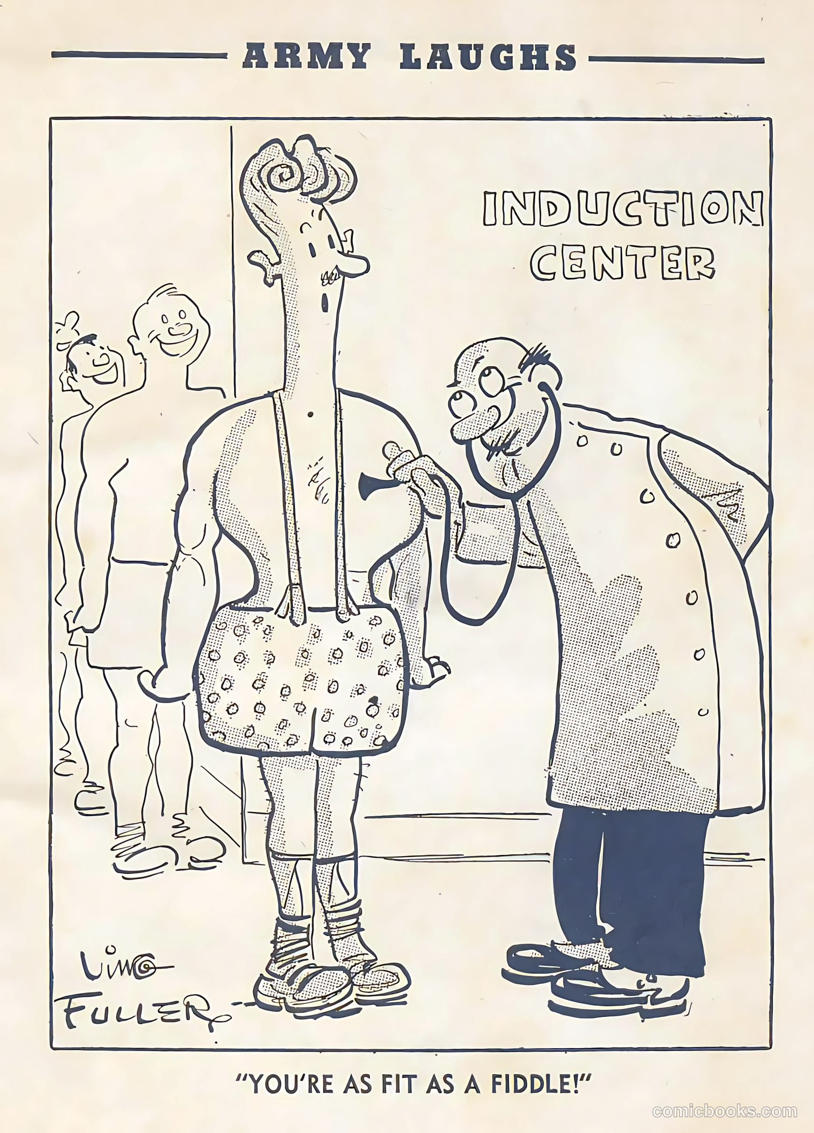 Army Laughs #1 (1957) — page 61 of 64