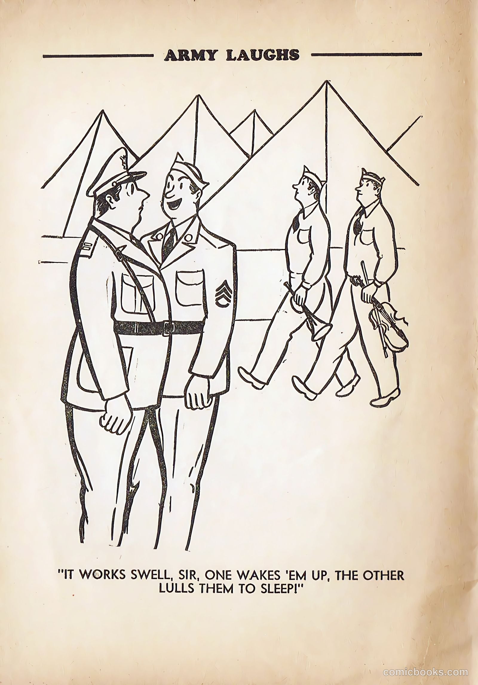 Army Laughs #4 (1940) — page 6 of 66