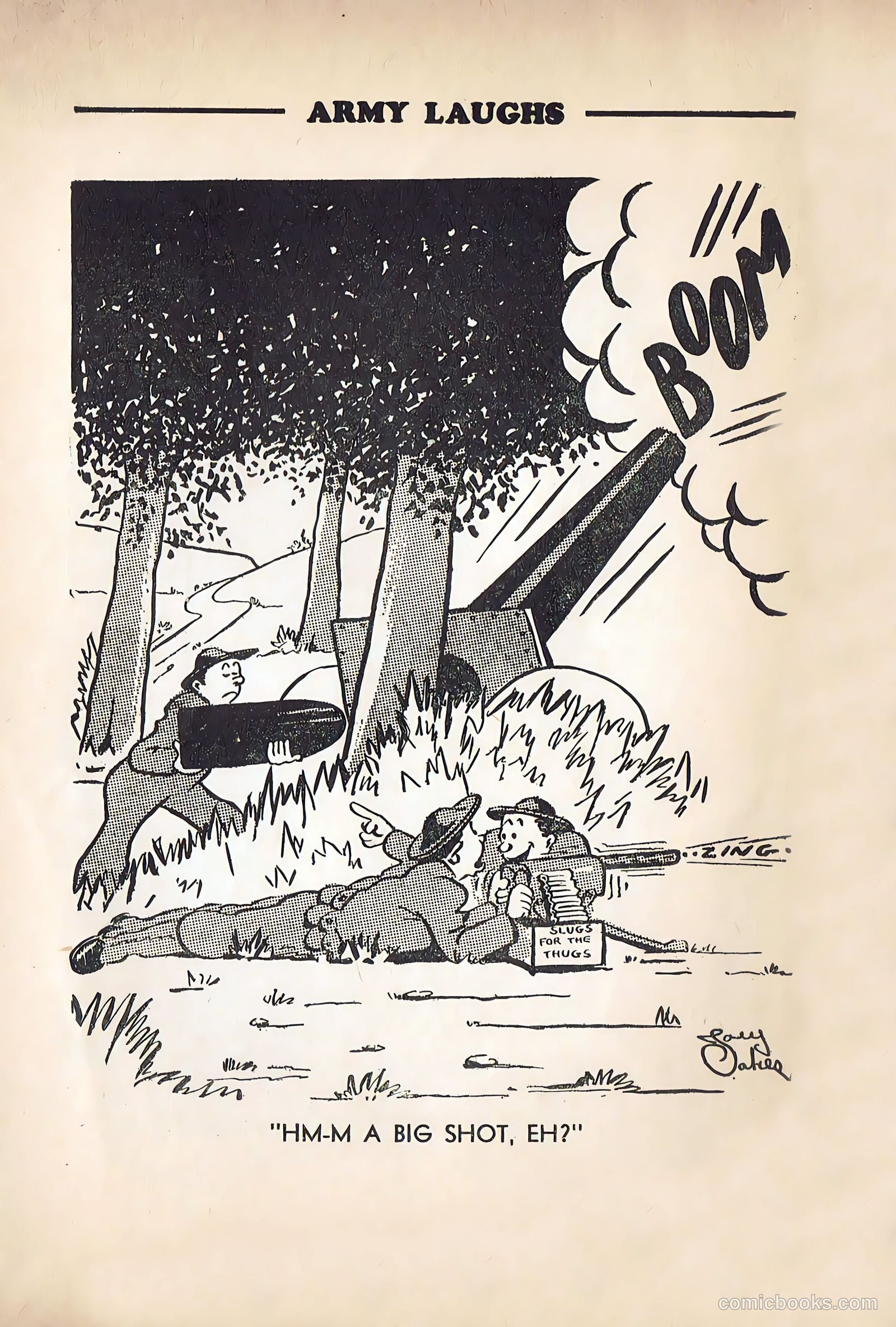 Army Laughs #4 (1940) — page 8 of 66