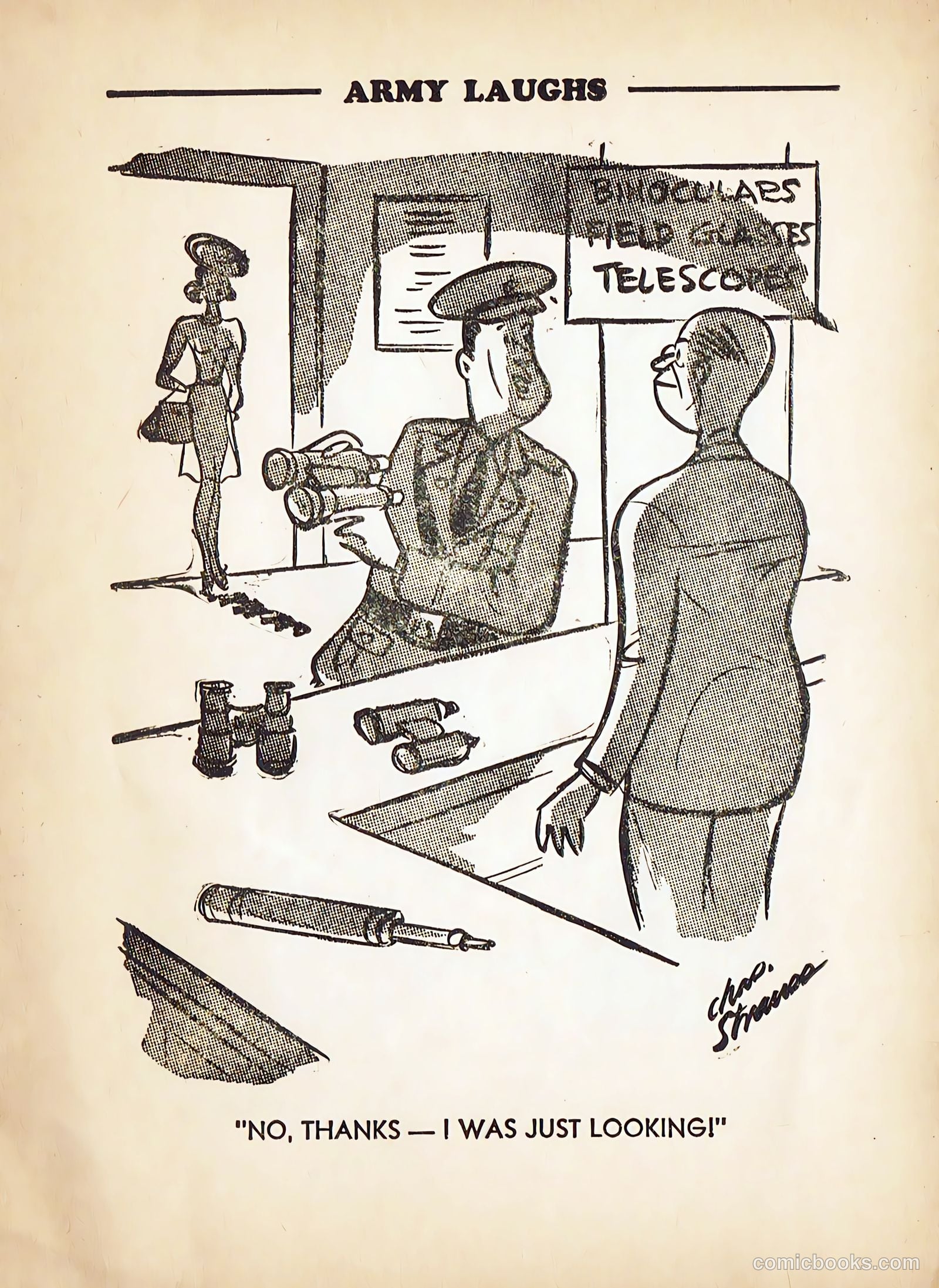 Army Laughs #4 (1940) — page 11 of 66
