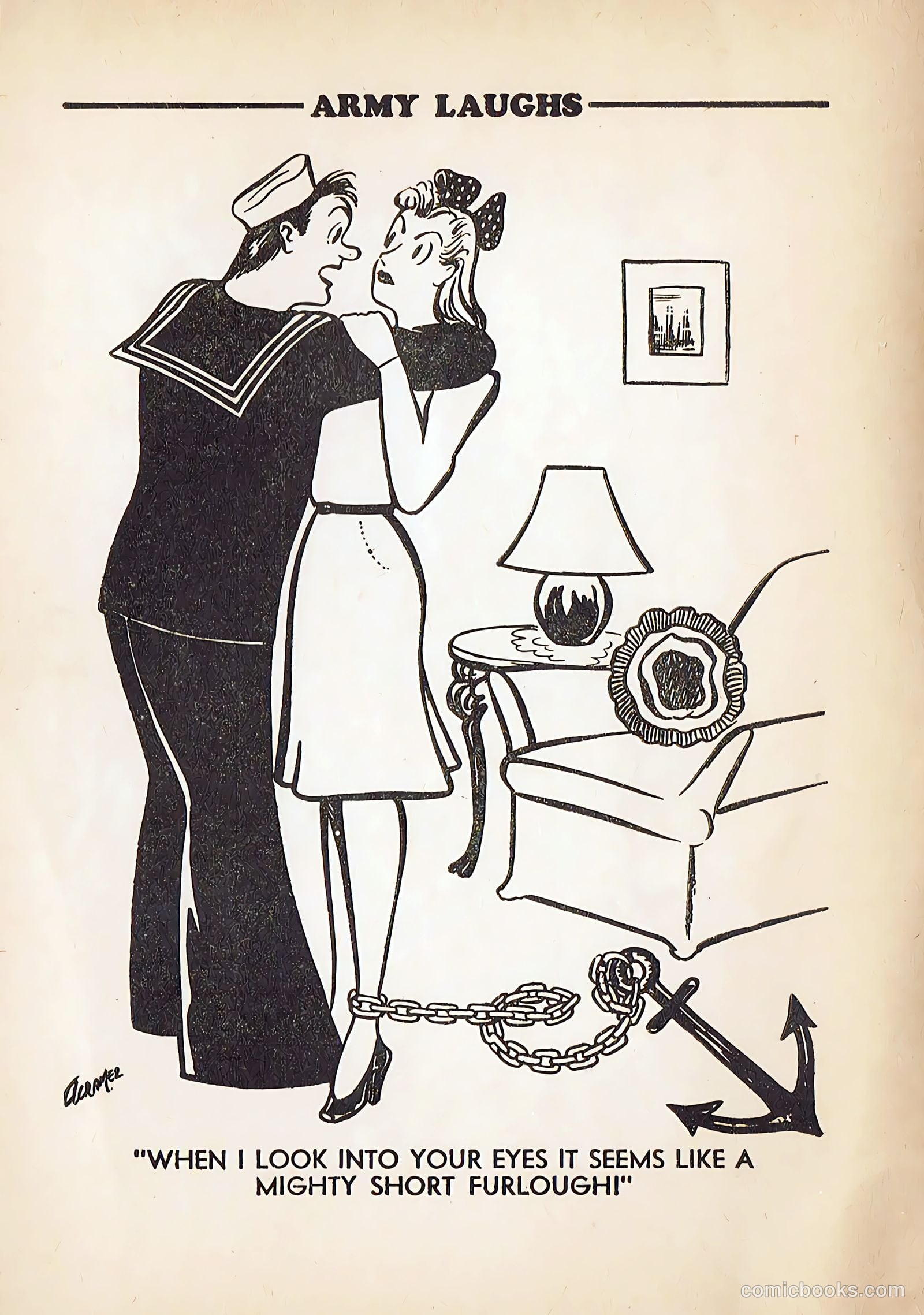Army Laughs #4 (1940) — page 12 of 66