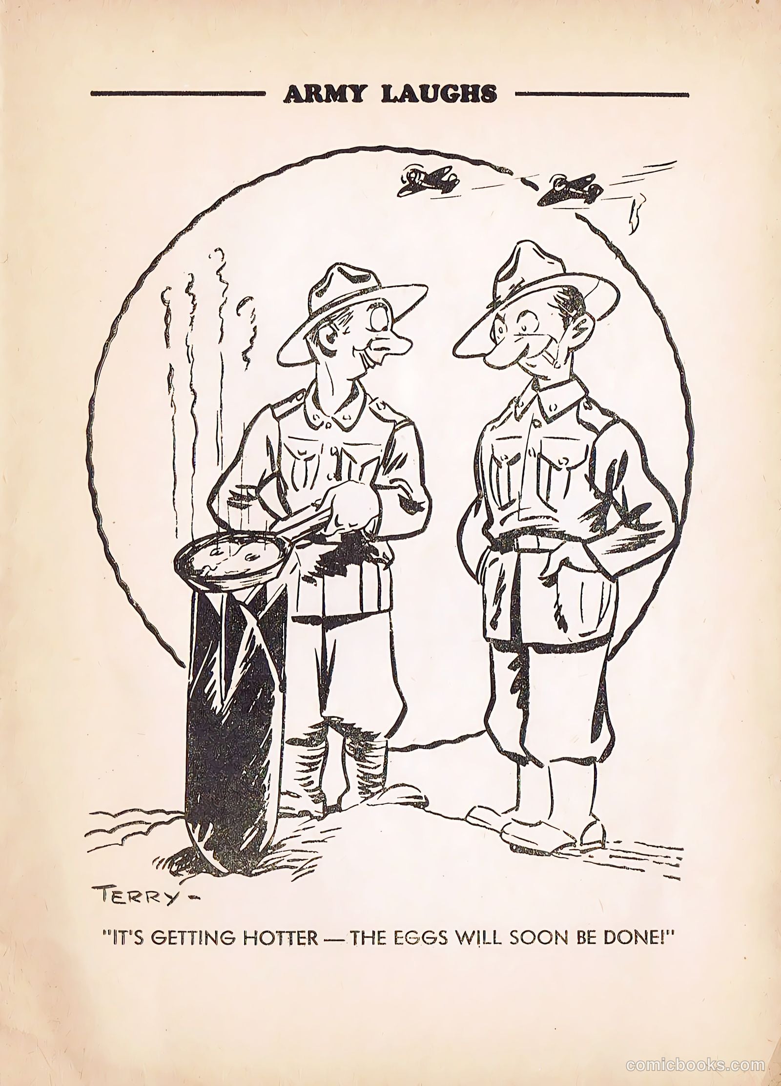 Army Laughs #4 (1940) — page 13 of 66