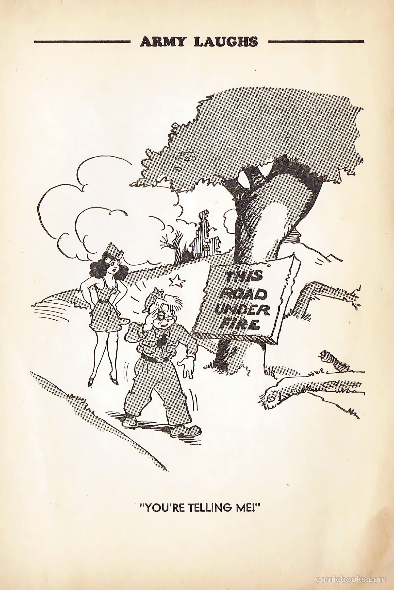 Army Laughs #4 (1940) — page 14 of 66